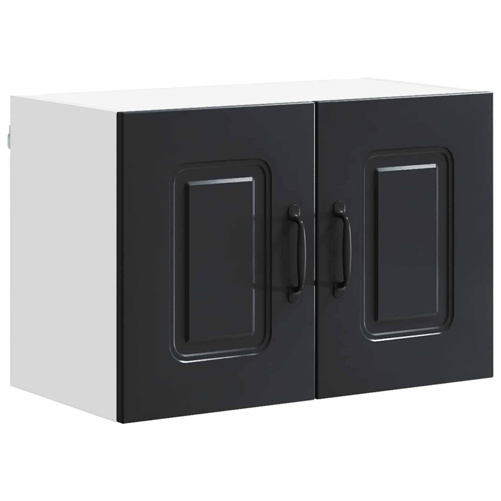 Kitchen Cabinet with Storage Kalmar 2 pcs Black 60 x 31 x 40 cm