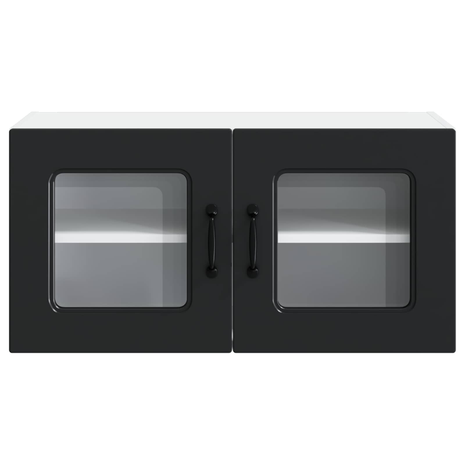 Kitchen Cabinet Kalmar Black 80 x 31 x 40 cm Engineered Wood