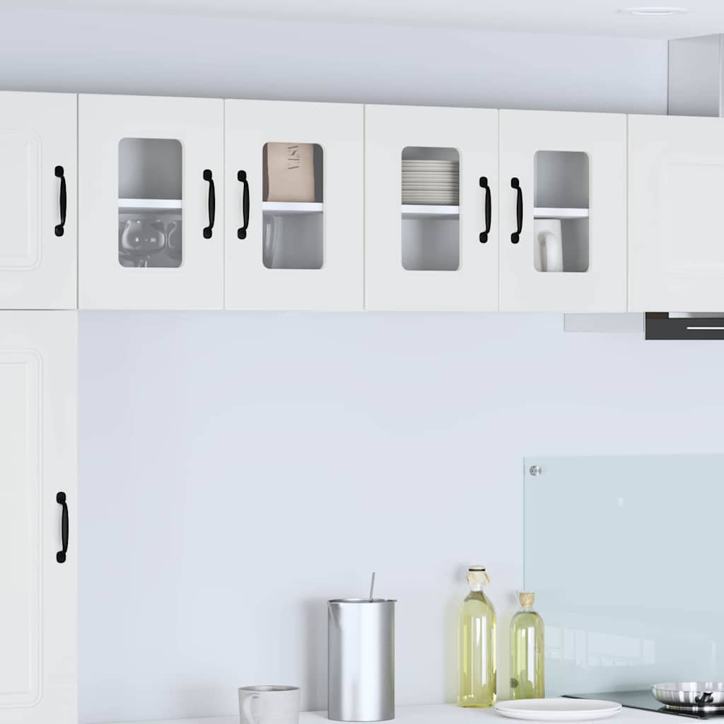 Kitchen Cabinet with Storage Kalmar 2 pcs White 60 x 31 x 40 cm