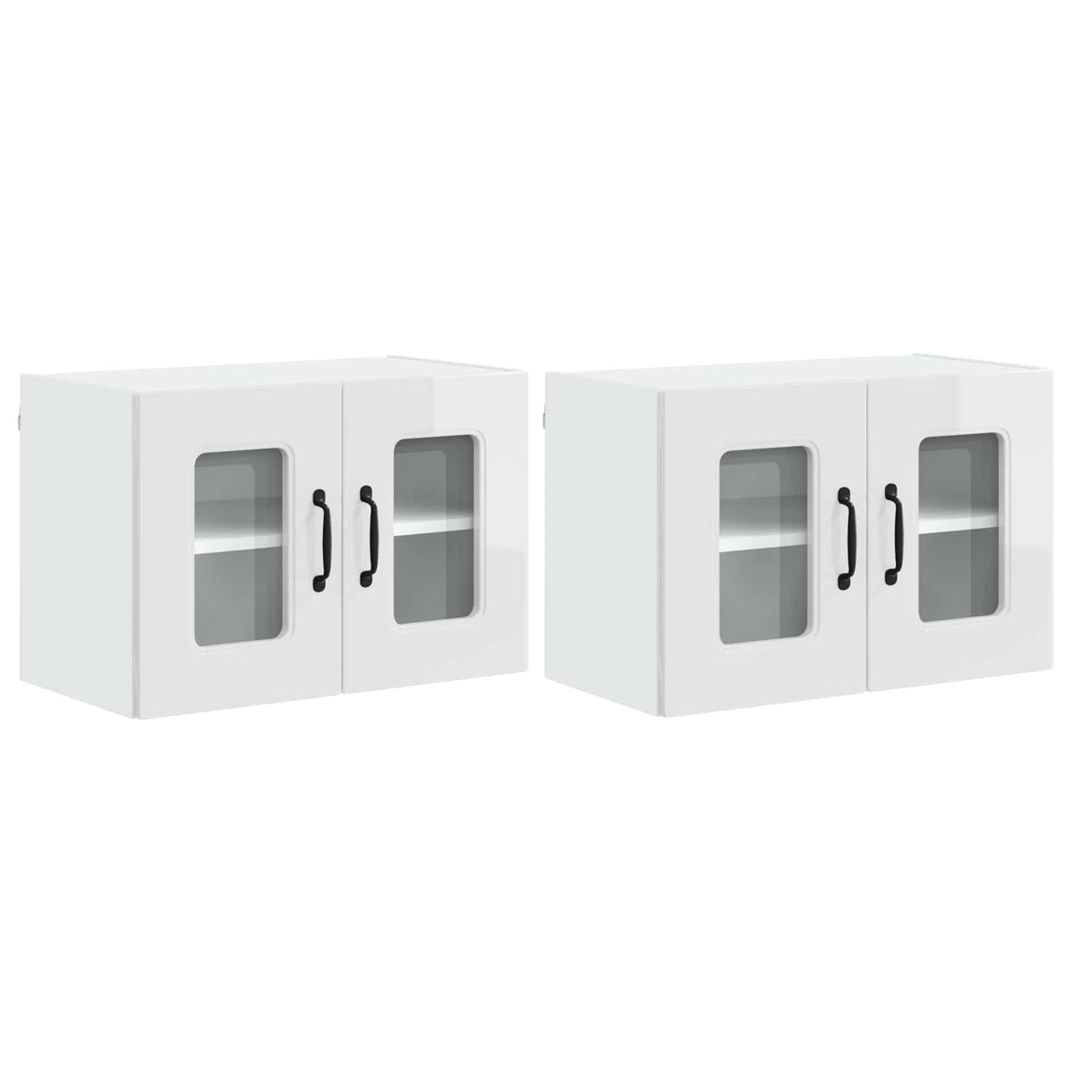 Dishwasher Panel Kalmar 2 pcs High Gloss White 60 x 31 x 40 cm