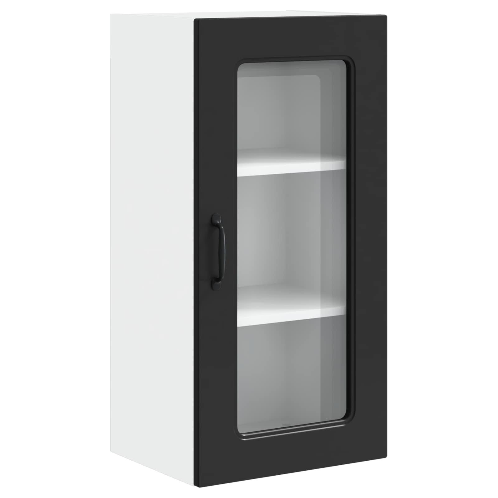 Kitchen Cabinet Kalmar Black 40 x 31 x 80 cm Engineered Wood