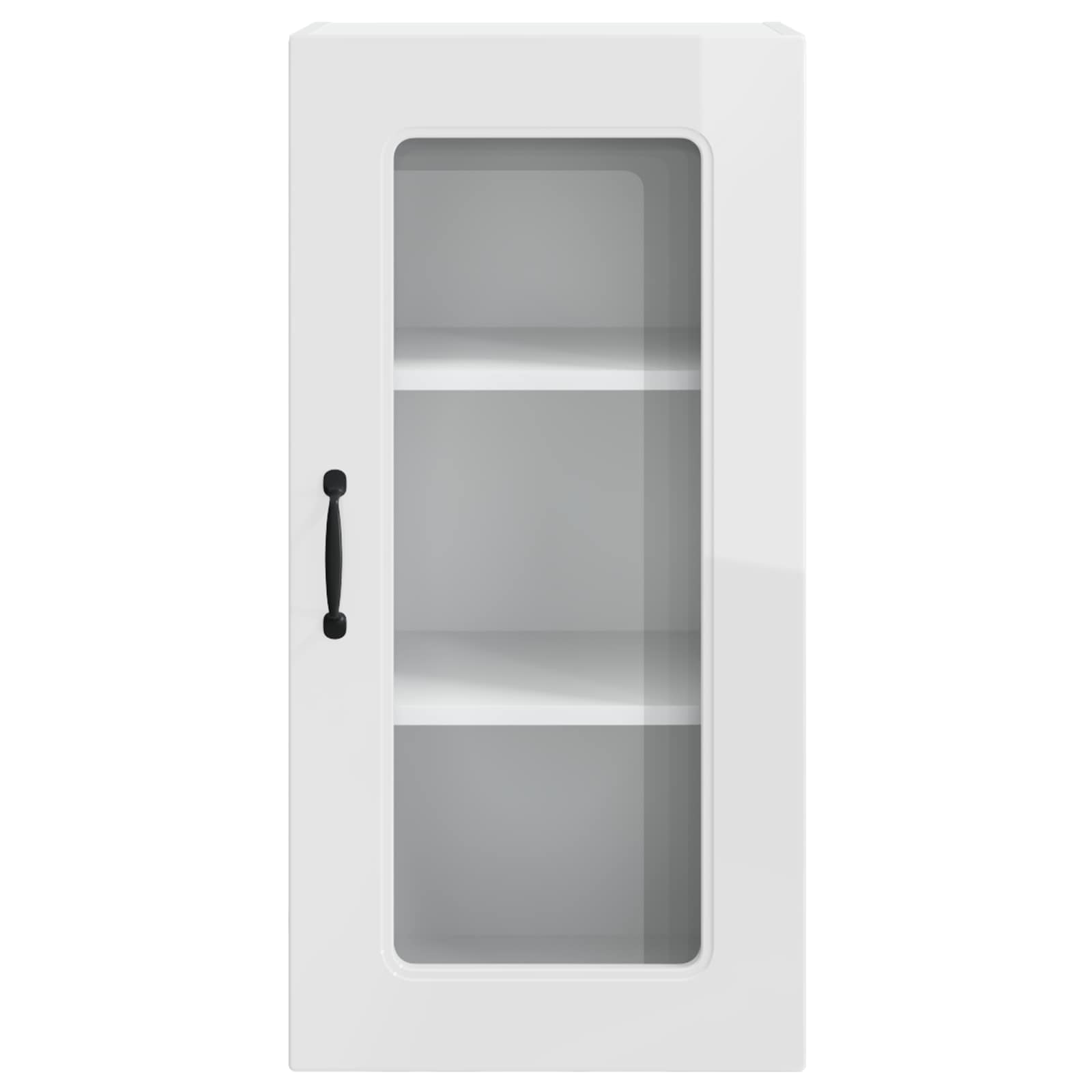 Kitchen Cabinet Kalmar High Gloss White 40 x 31 x 80 cm