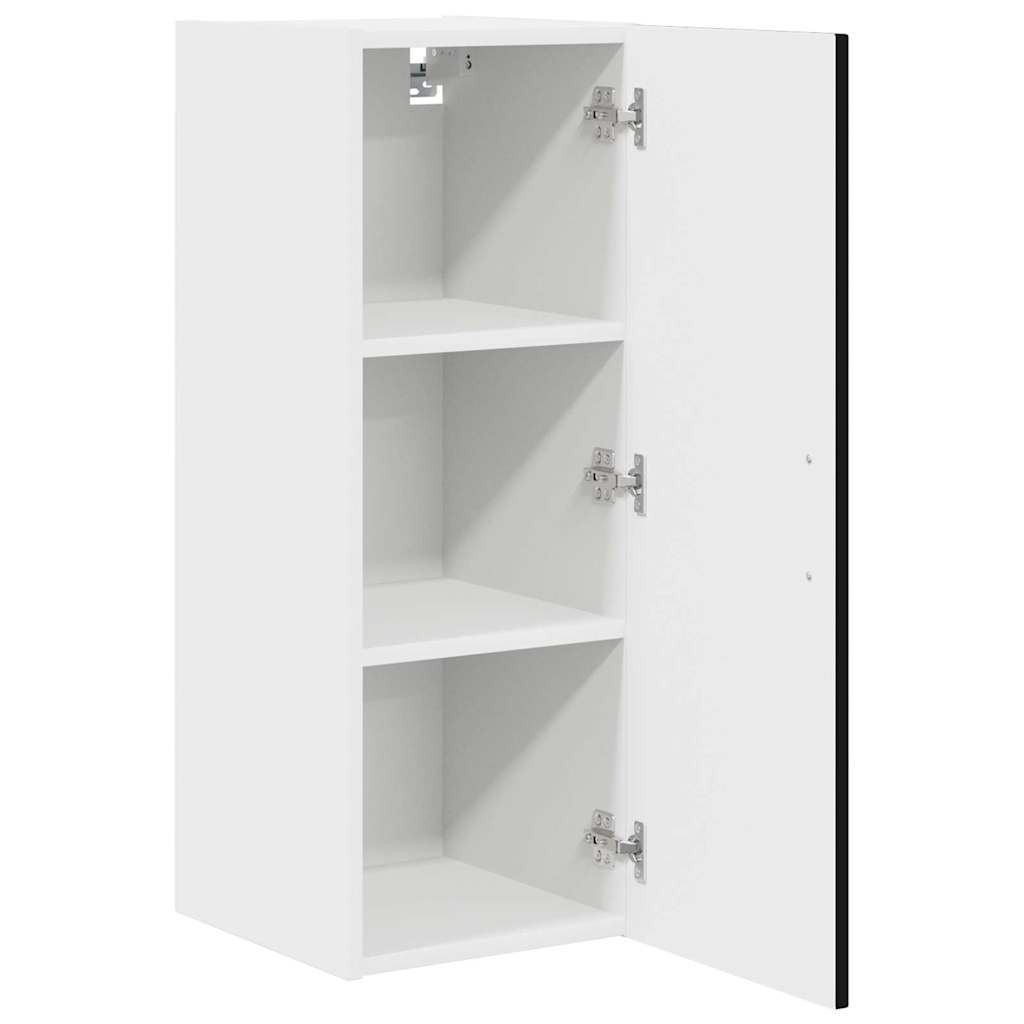 Dishwasher Panel Kalmar Black 30 x 31 x 80 cm Engineered Wood