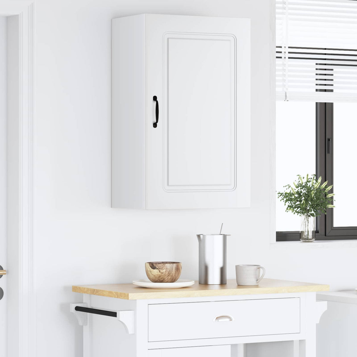 Kitchen Cabinet Kalmar White 50 x 31 x 80 cm Engineered Wood