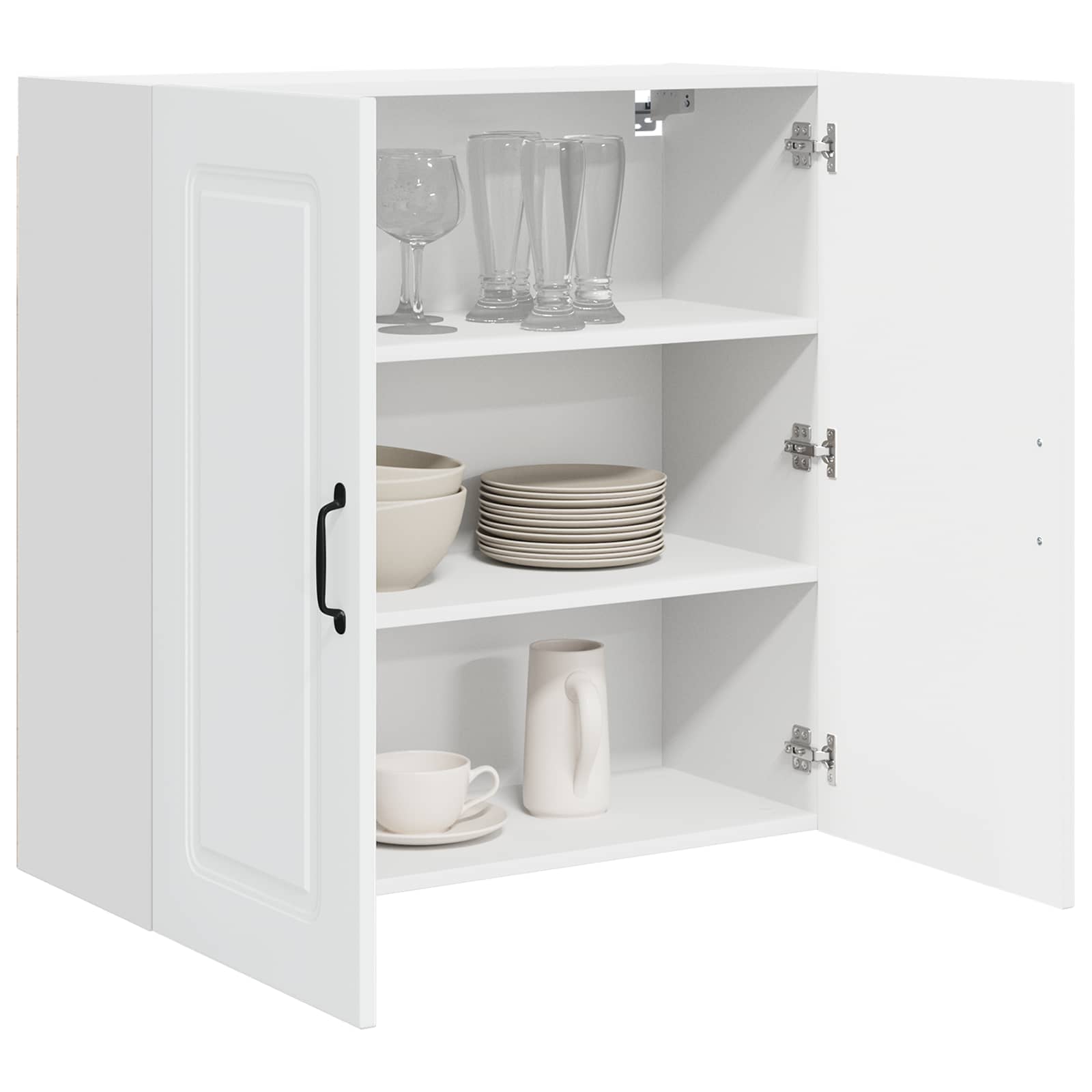Kitchen Cabinet Kalmar White 80 x 31 x 80 cm Engineered Wood