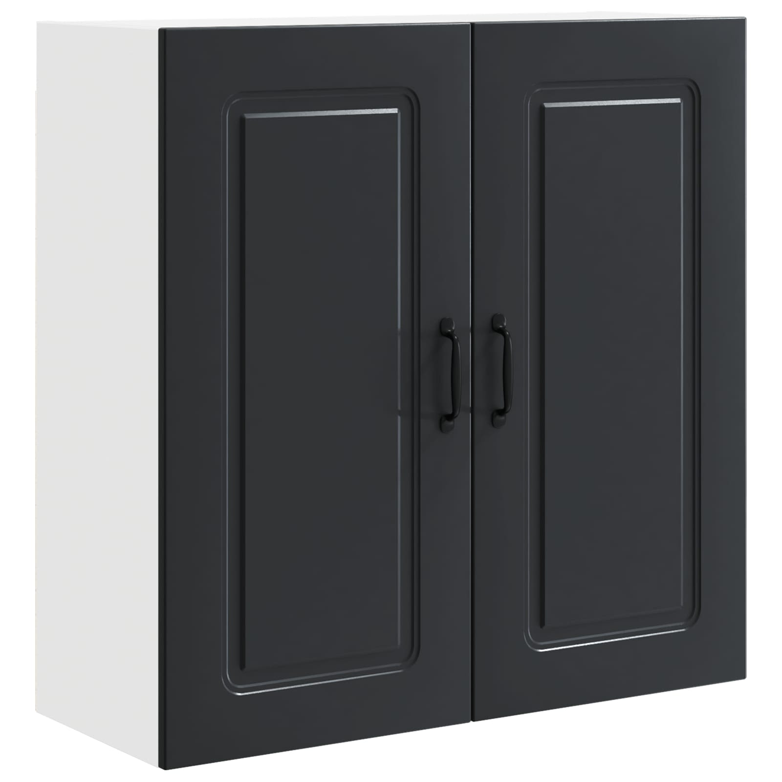 Kitchen Cabinet Kalmar Black 80 x 31 x 80 cm Engineered Wood