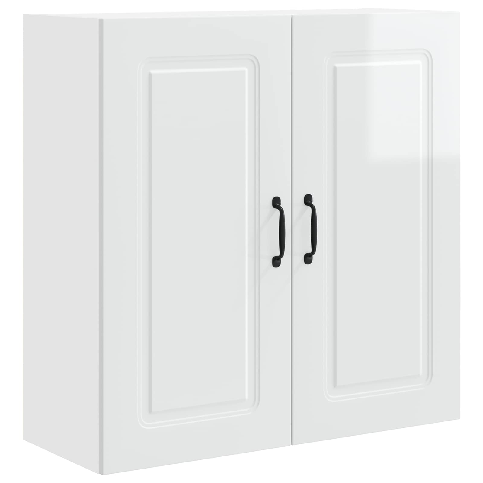 Kitchen Cabinet Kalmar High Gloss White 80 x 31 x 80 cm