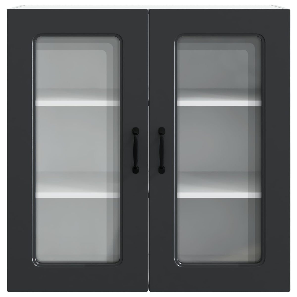 Kitchen Cabinet Kalmar Black 80 x 31 x 80 cm Engineered Wood