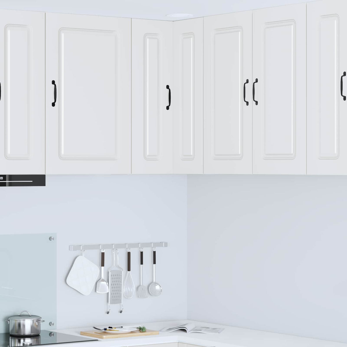 Kitchen Cabinet Kalmar White 57 x 57 x 80 cm Engineered Wood
