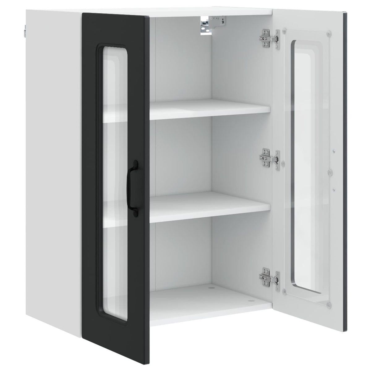 Kitchen Cabinet Kalmar Black 60 x 31 x 80 cm Engineered Wood