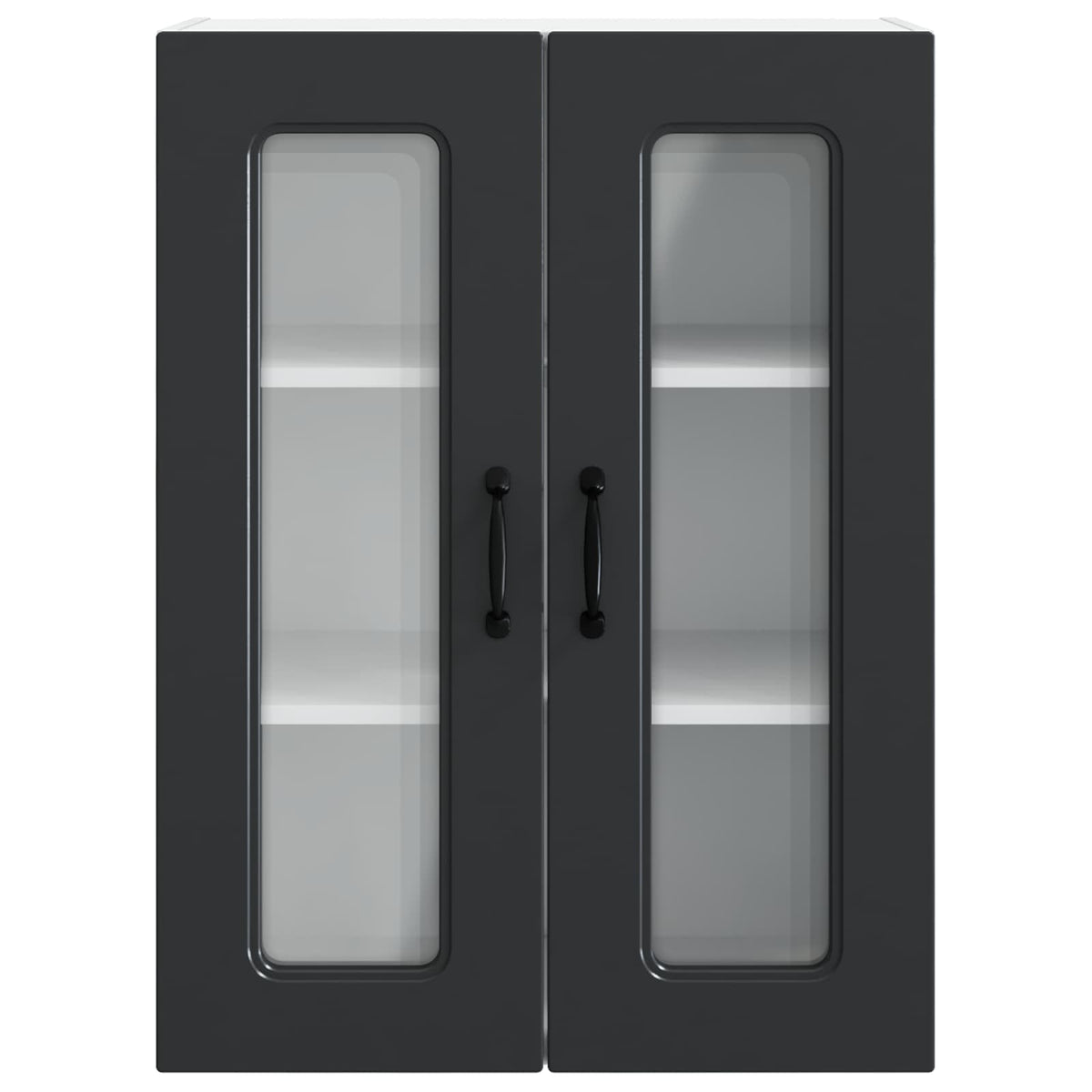 Kitchen Cabinet Kalmar Black 60 x 31 x 80 cm Engineered Wood