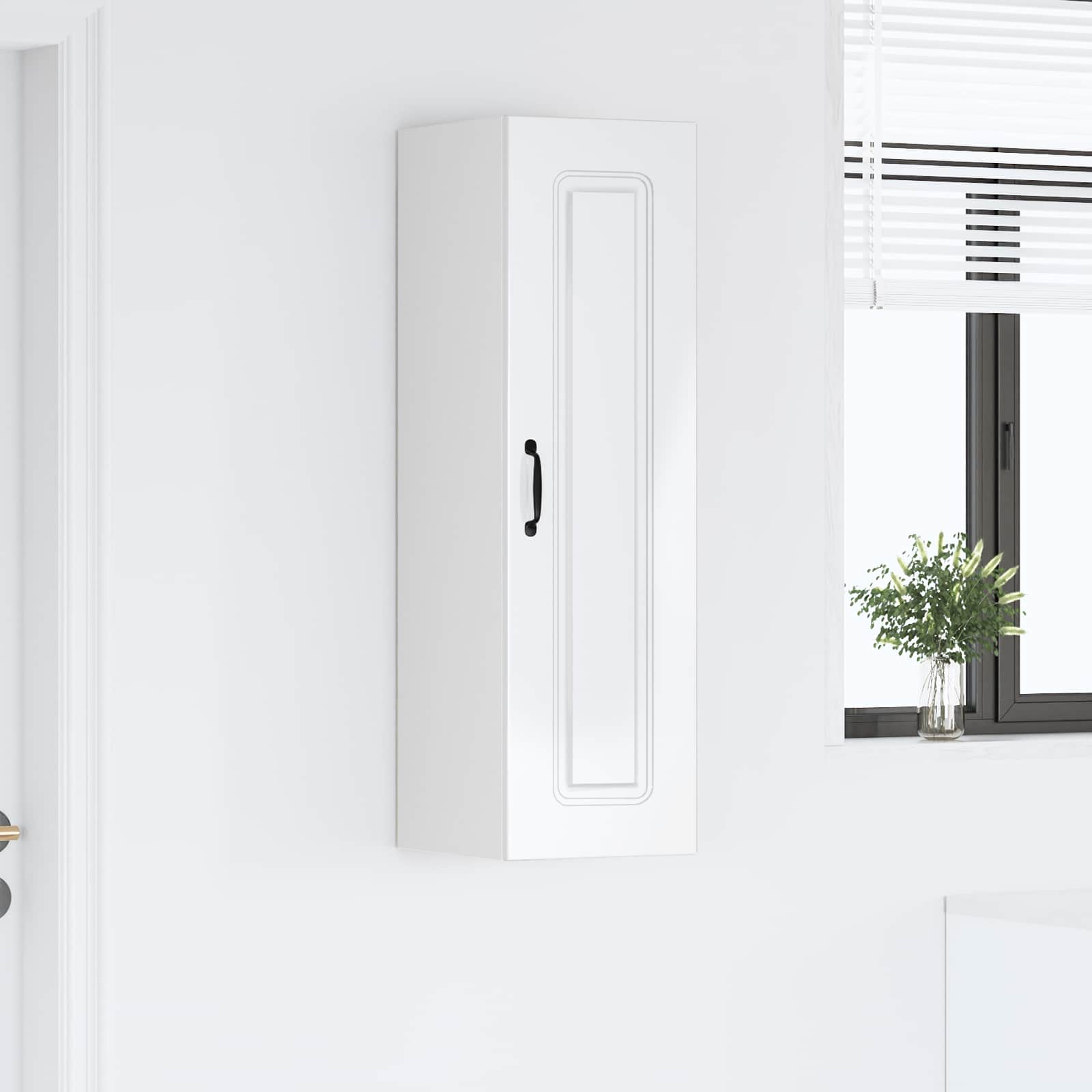 Kitchen Cabinet Kalmar High Gloss White 30 x 31 x 100 cm