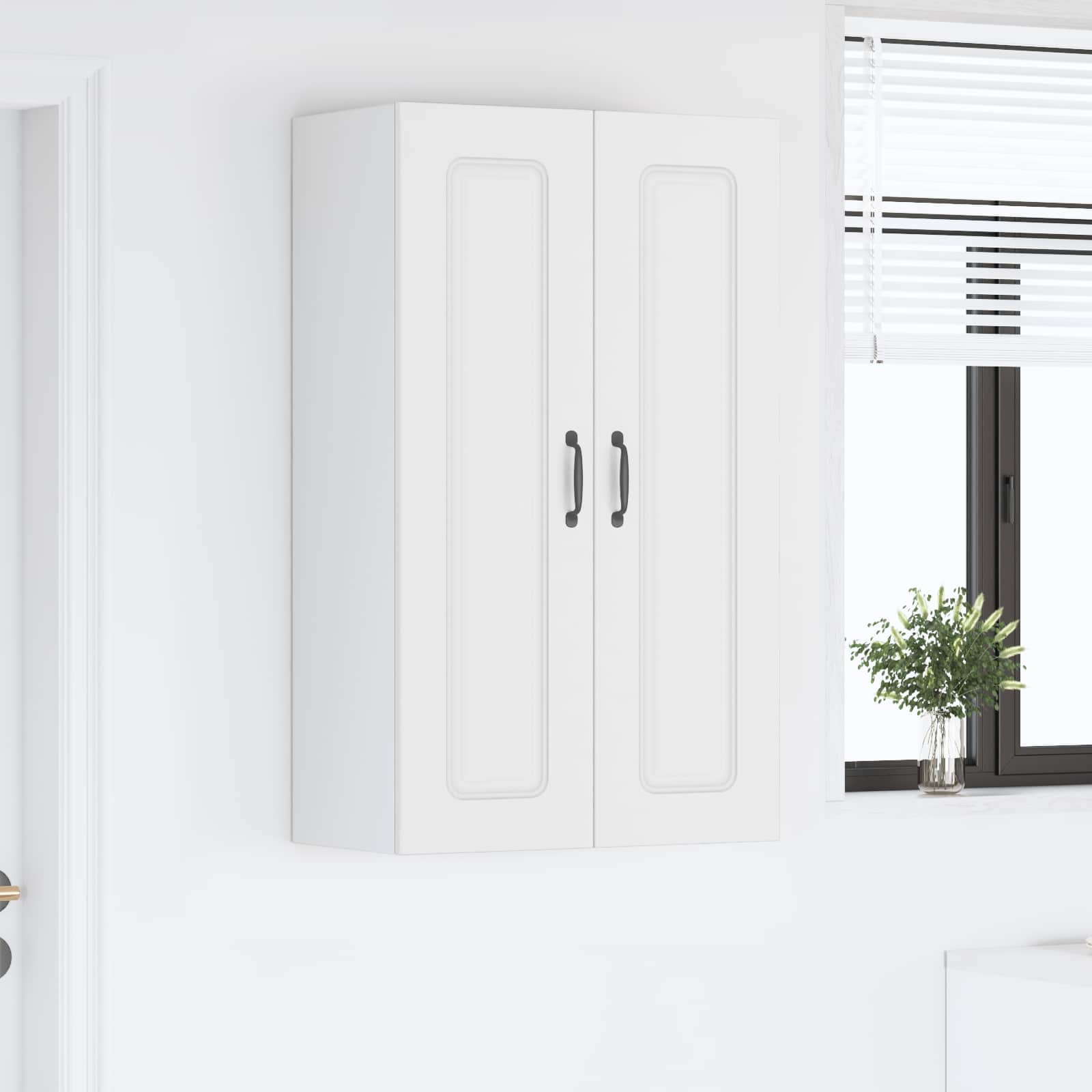 Kitchen Cabinet Kalmar White 60 x 31 x 100 cm Engineered Wood