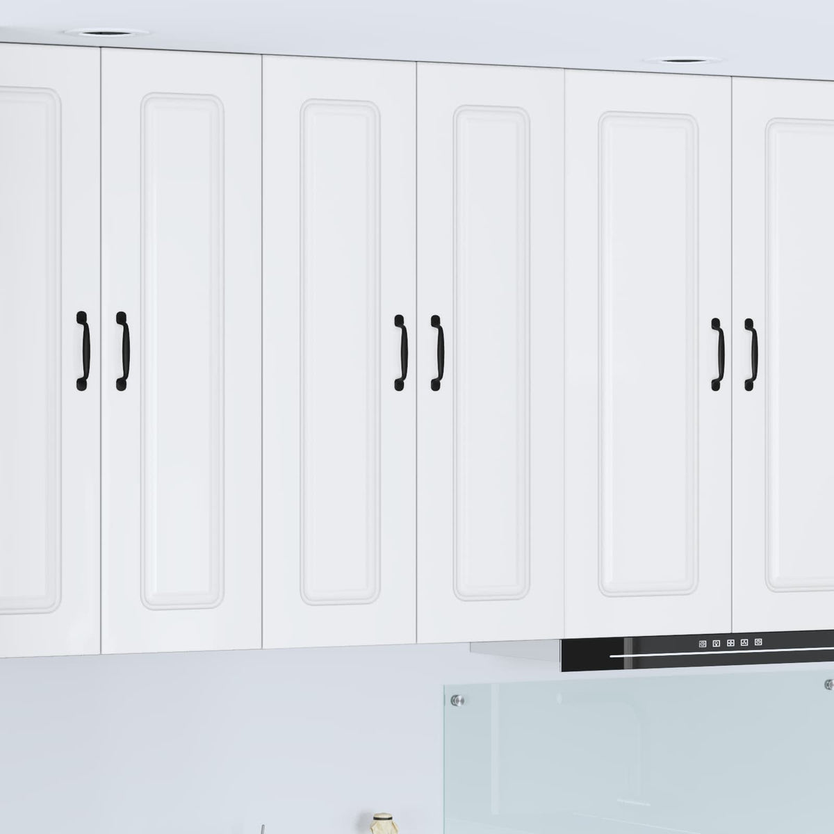 Kitchen Cabinet Kalmar High Gloss White 60 x 31 x 100 cm