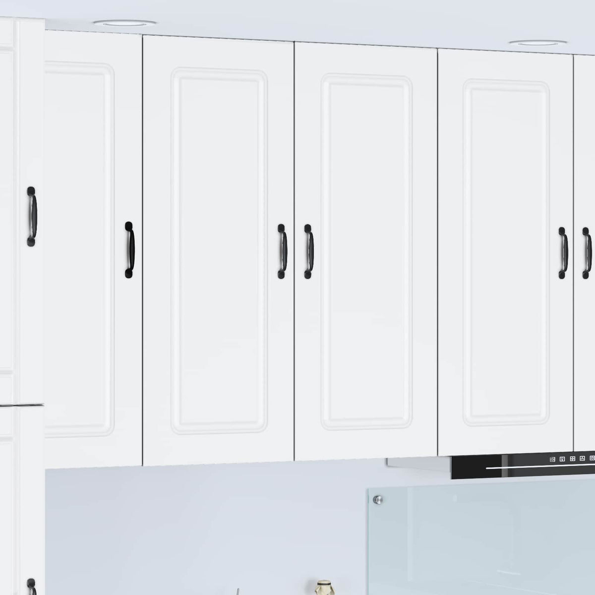 Dishwasher Panel Kalmar White 80 x 31 x 100 cm Engineered Wood