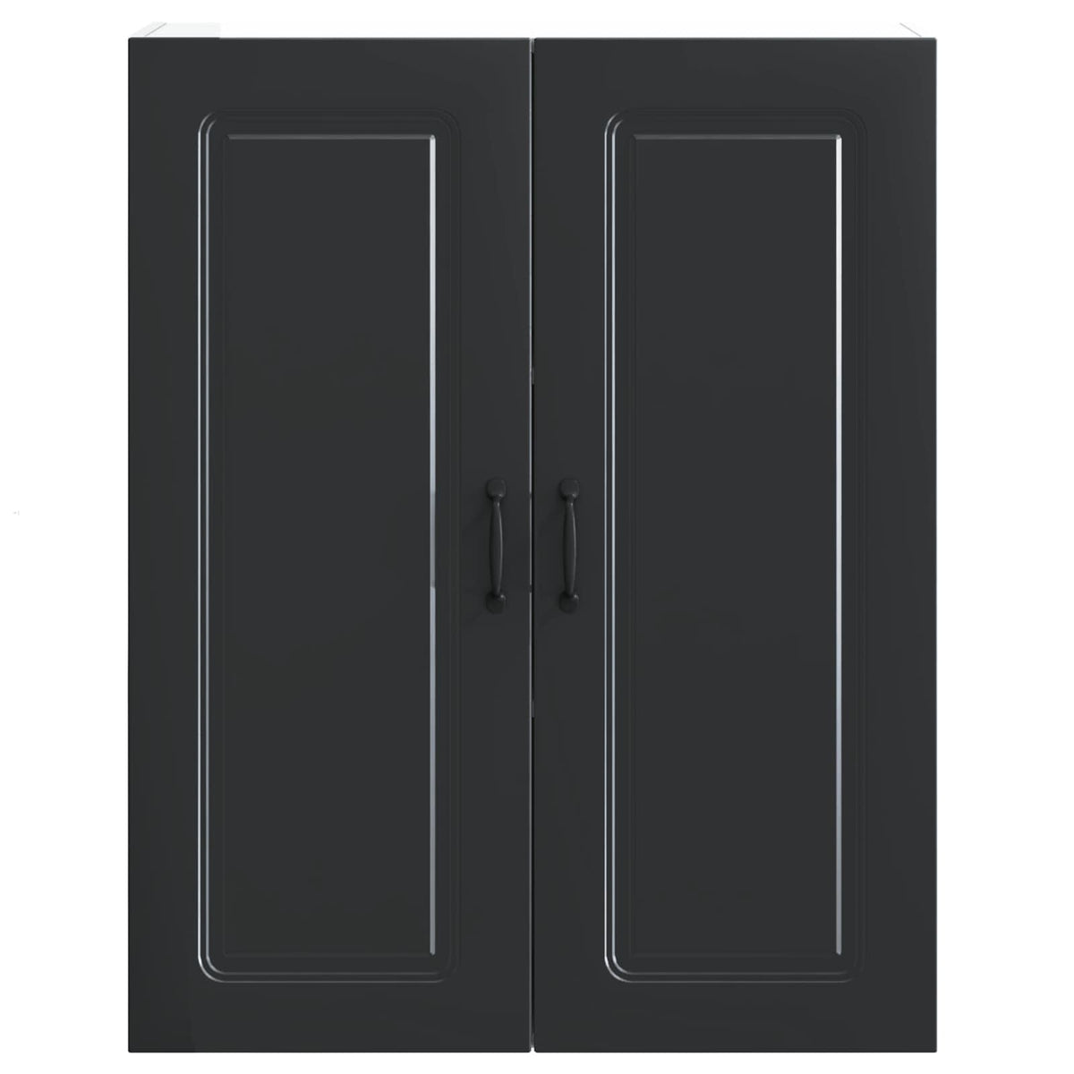 Kitchen Cabinet Kalmar Black 80 x 31 x 100 cm Engineered Wood