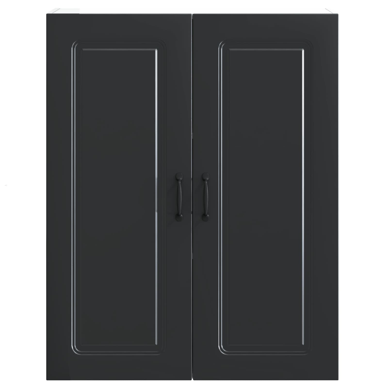 Kitchen Cabinet Kalmar Black 80 x 31 x 100 cm Engineered Wood