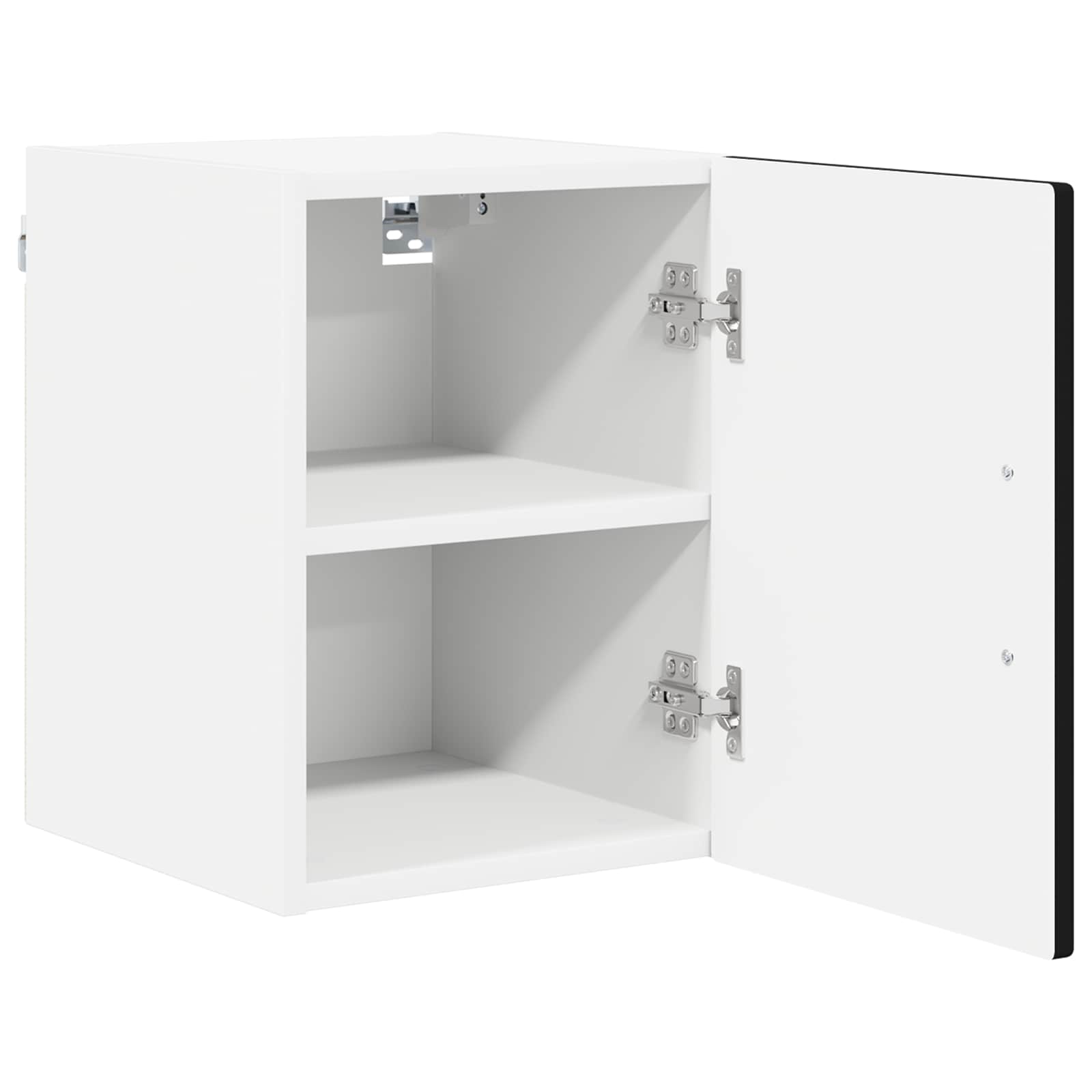 Wall Cabinet LUCCA Black 30 x 31 x 40 cm Engineered Wood
