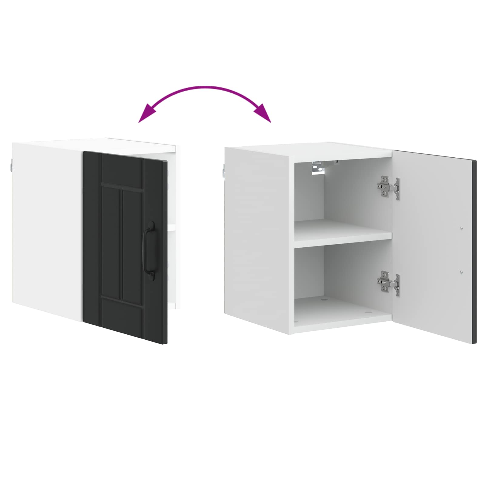 Kitchen Cabinet Black 30 x 31 x 40 cm Engineered Wood