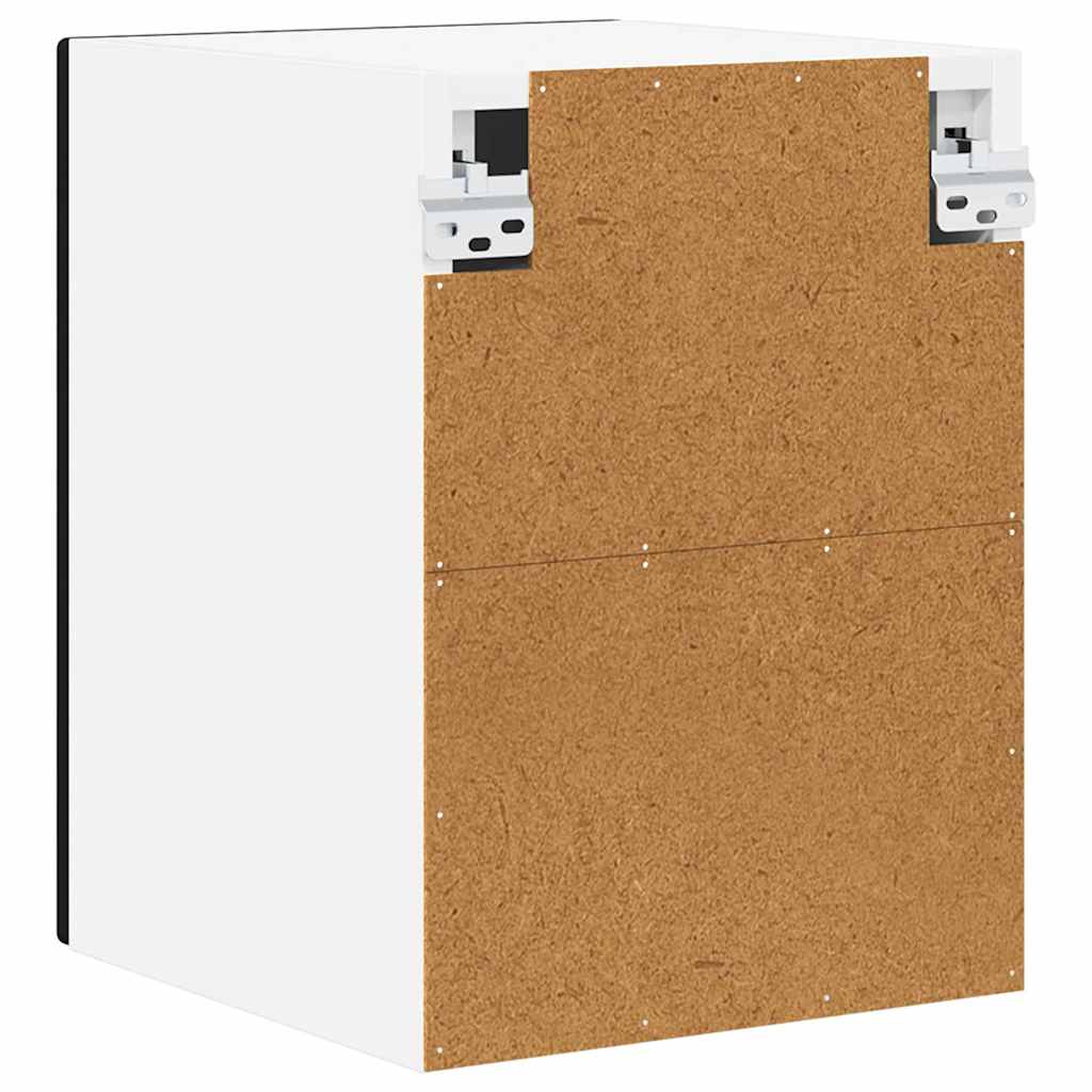 Wall Cabinet LUCCA 2 pcs Black 30 x 31 x 40 cm Engineered Wood