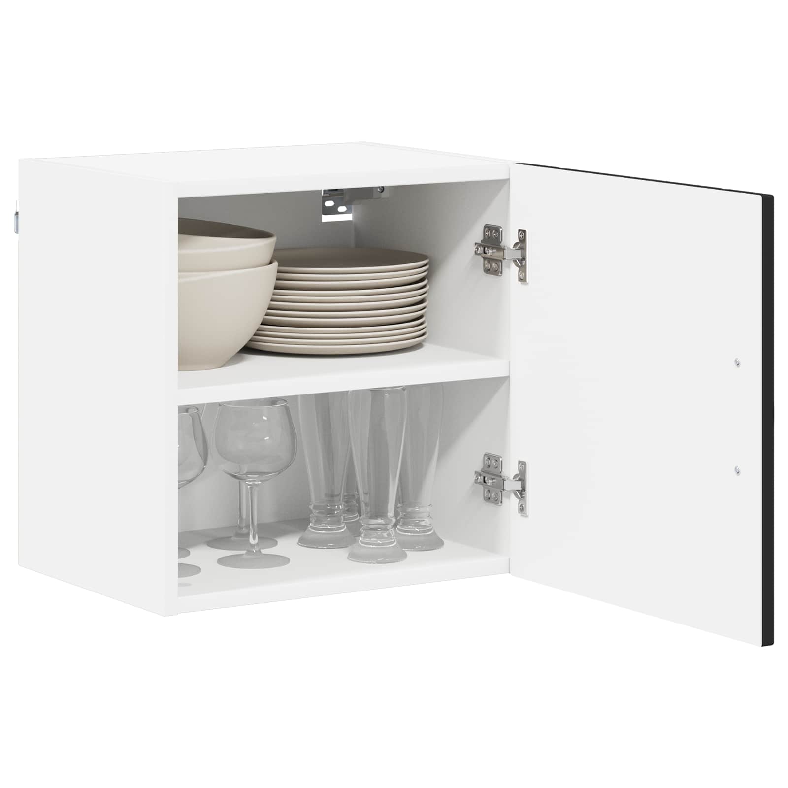 Wall Cabinet LUCCA 2 pcs Black 40 x 31 x 40 cm Engineered Wood