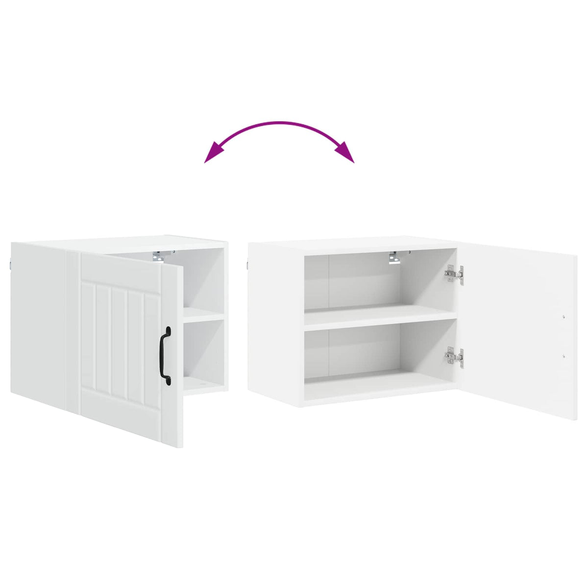 Kitchen Cabinet White 50 x 31 x 40 cm Engineered Wood