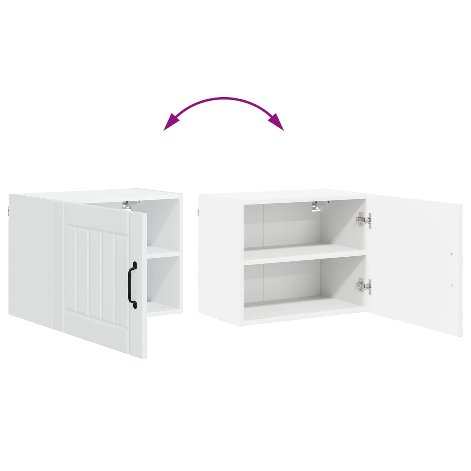 Kitchen Cabinet White 50 x 31 x 40 cm Engineered Wood