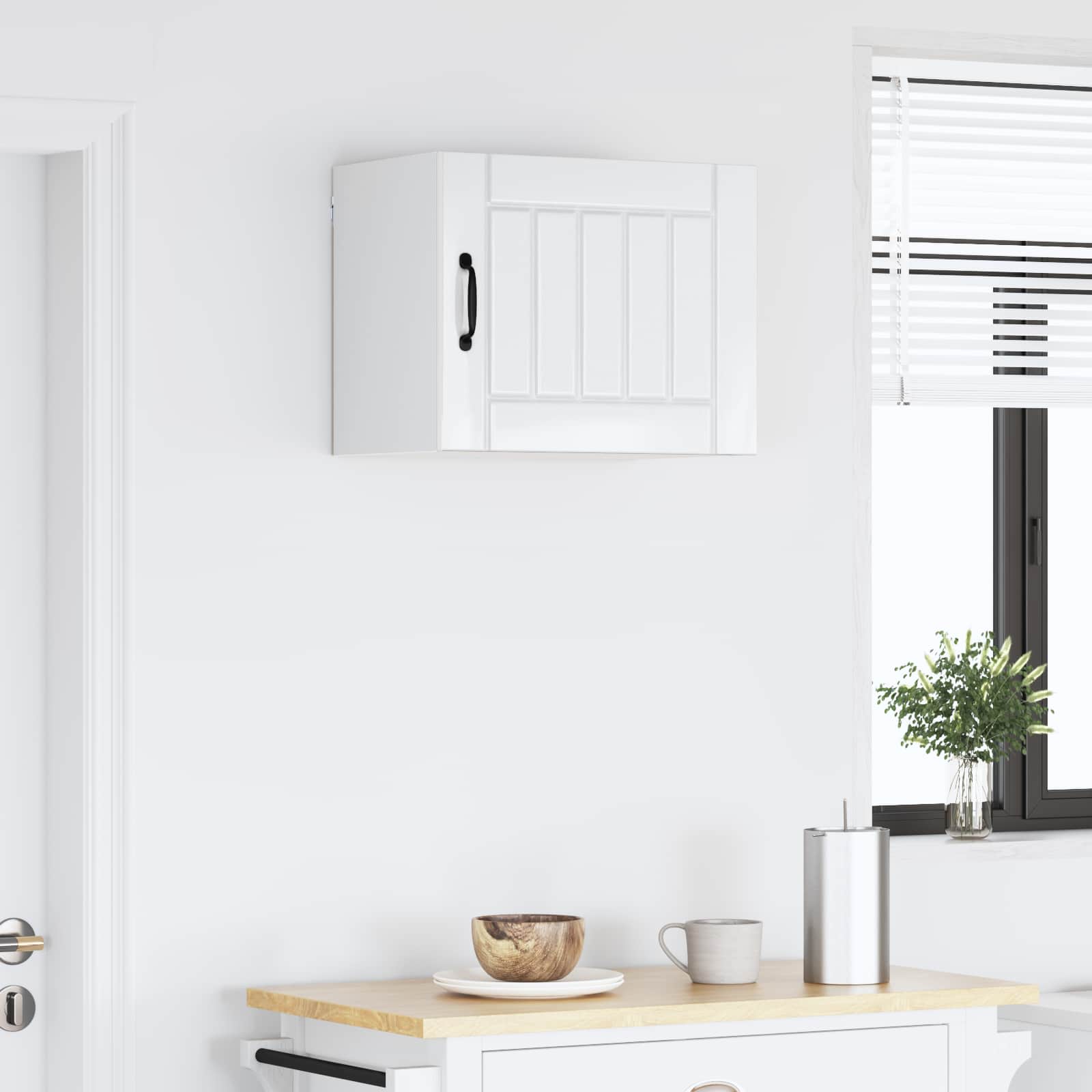 Kitchen Cabinet High Gloss White 50 x 31 x 40 cm