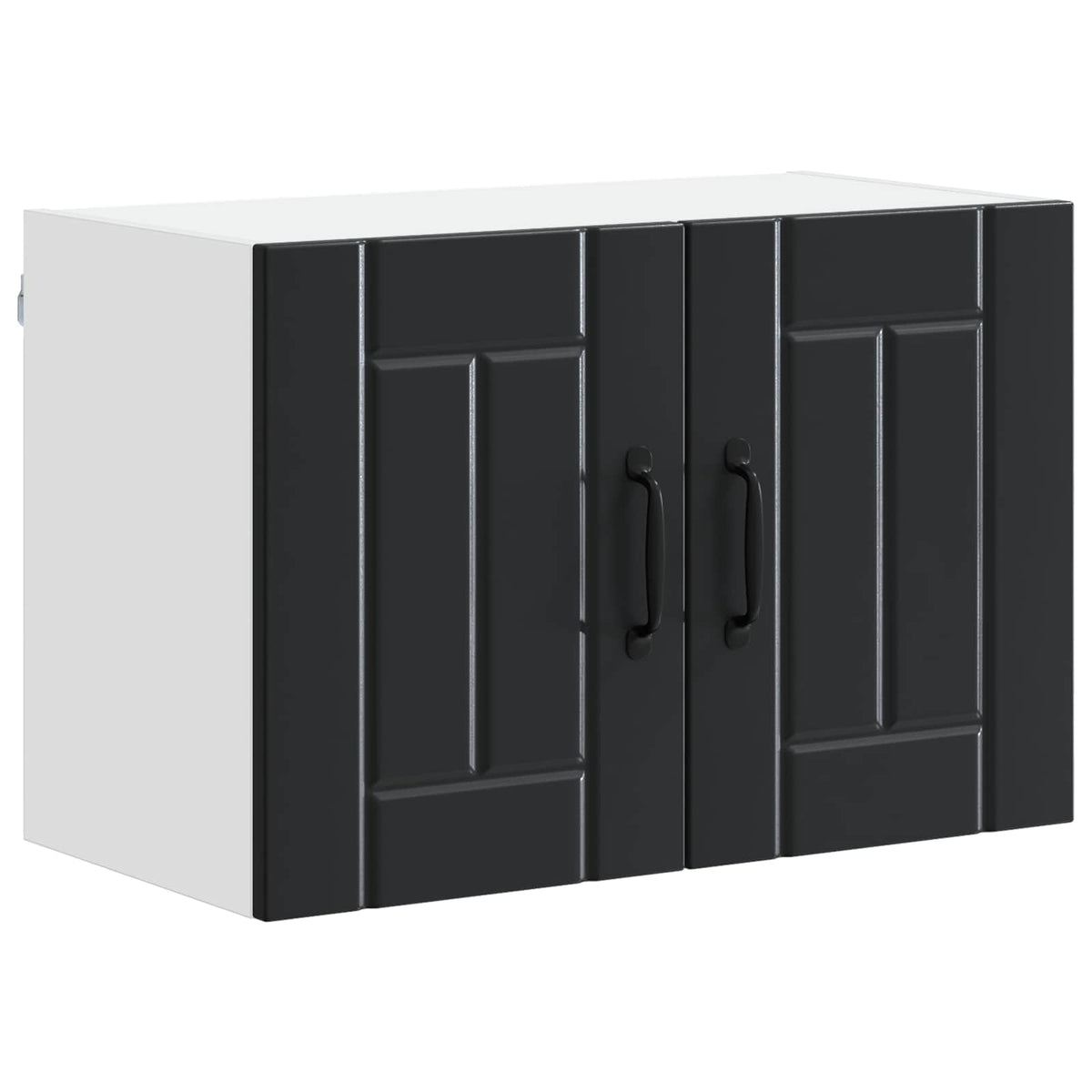 Wall Cabinet LUCCA 2 pcs Black 60 x 31 x 40 cm Engineered Wood
