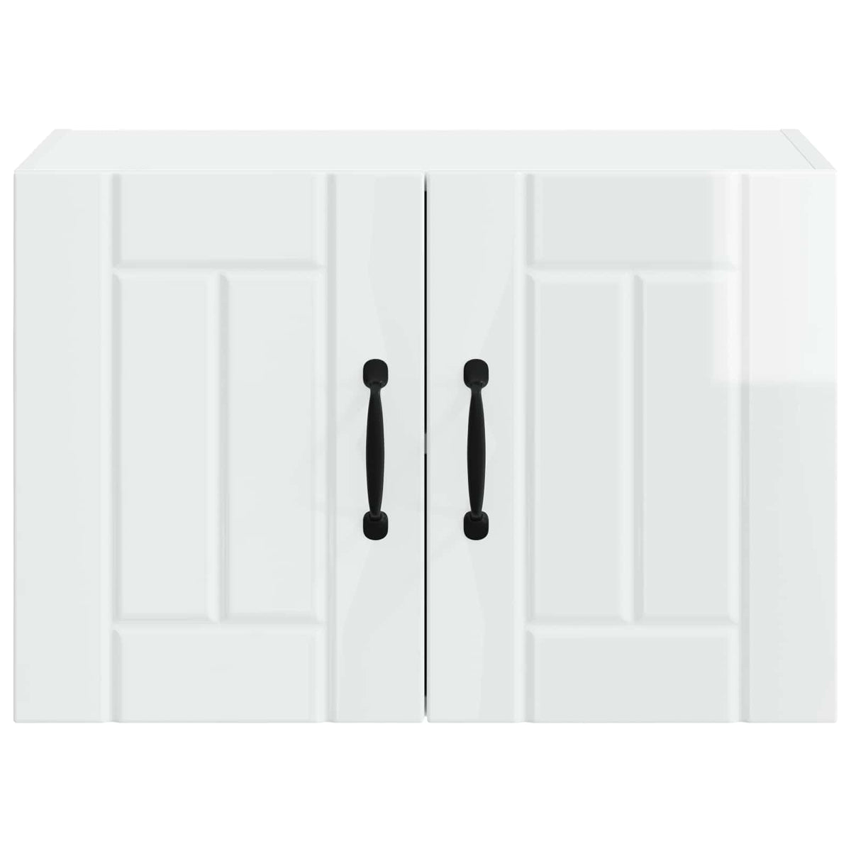 Kitchen Wall Cabinet with Door High Gloss White 60 x 31 x 40 cm