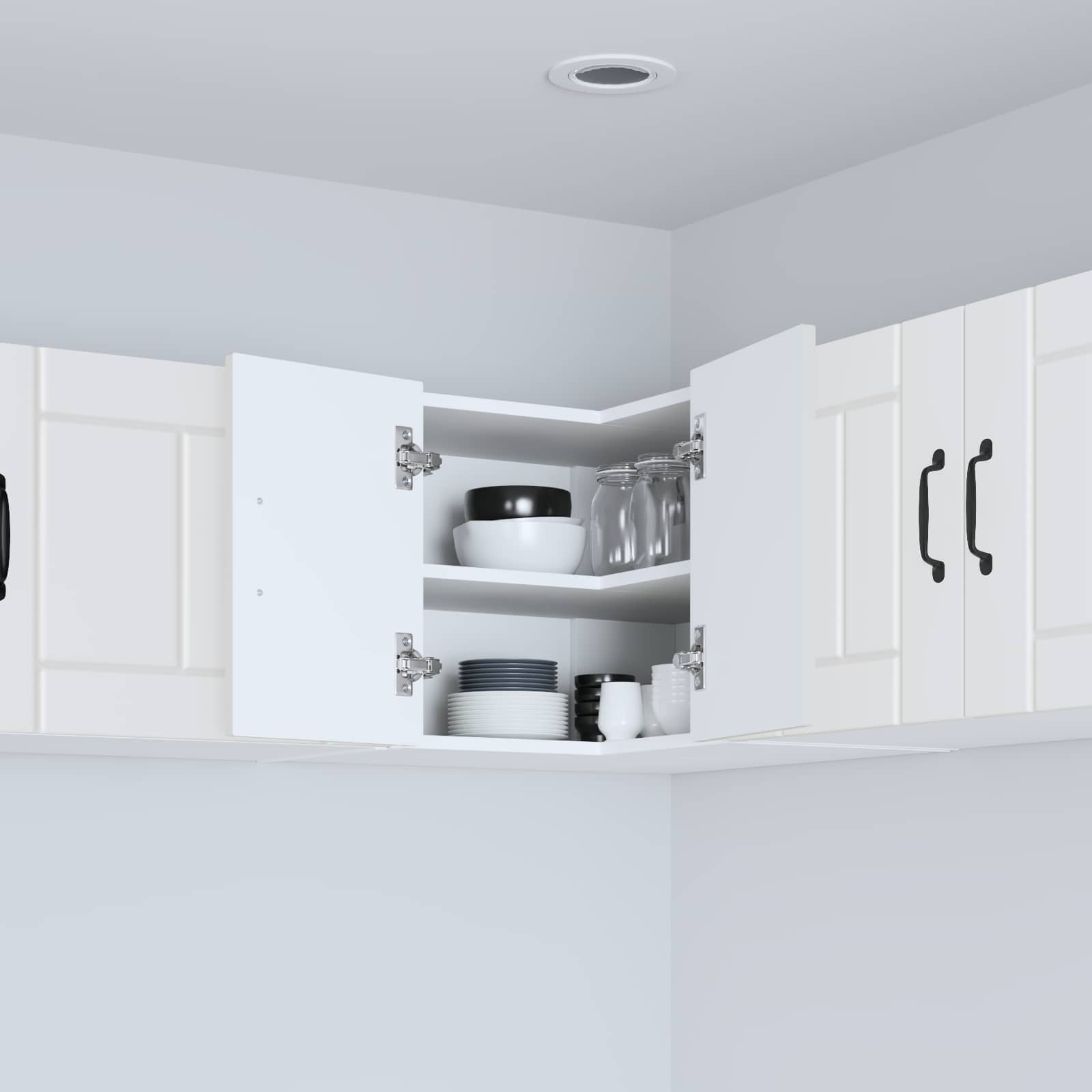 Kitchen Cabinet White 57 x 57 x 40 cm Engineered Wood