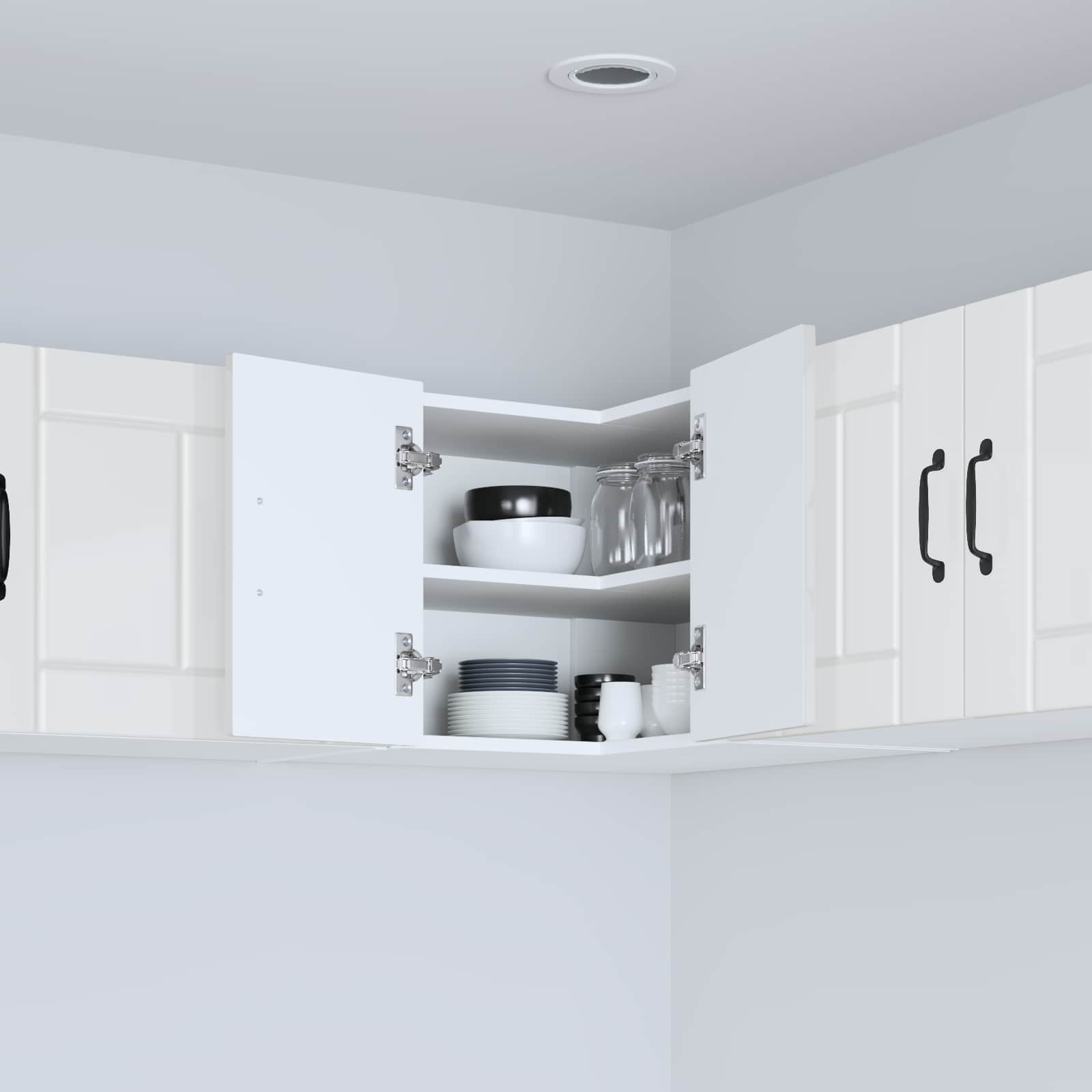 Kitchen Cabinet High Gloss White 57 x 57 x 40 cm