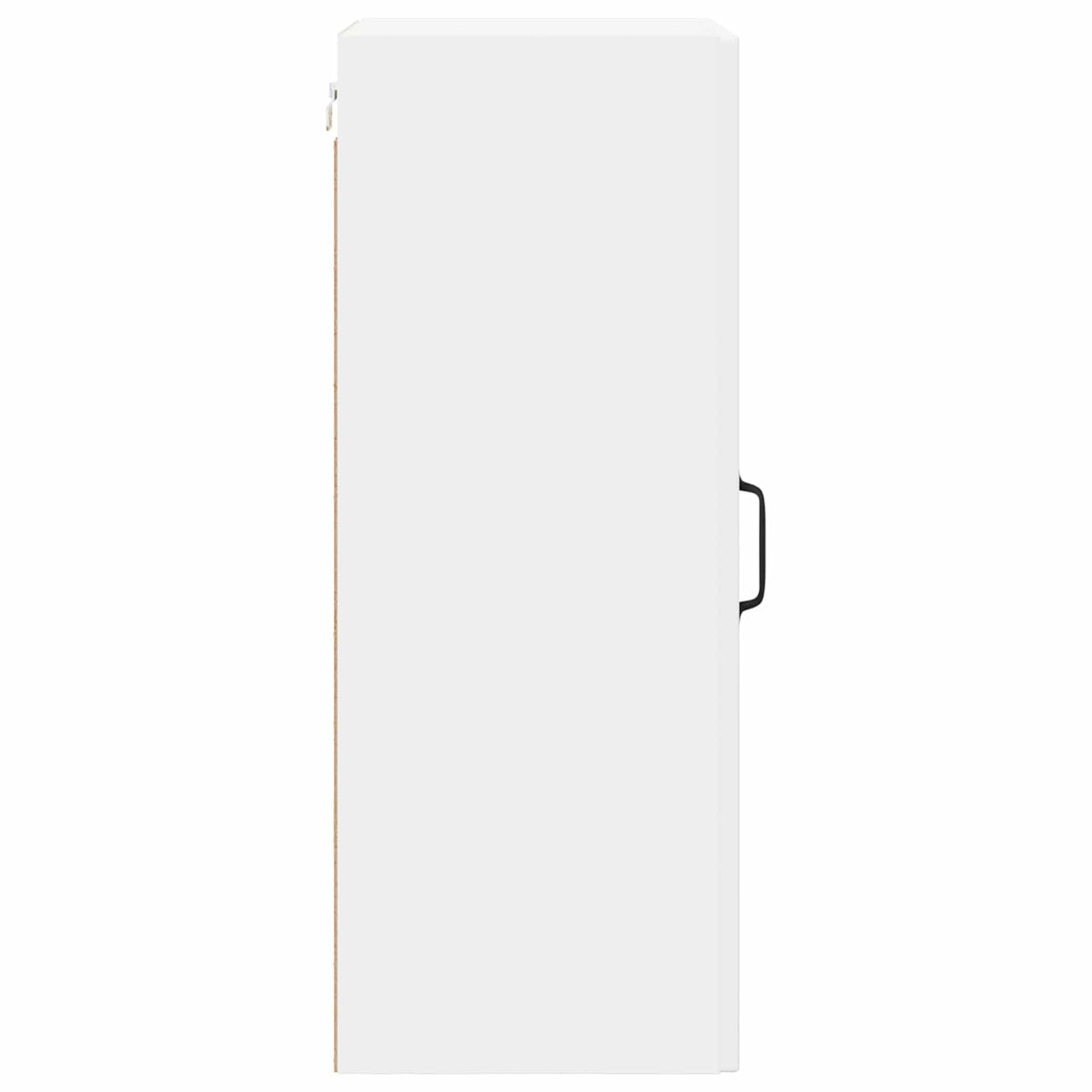 Wall Glass Cabinet LUCCA 2 pcs White 40 x 31 x 80 cm