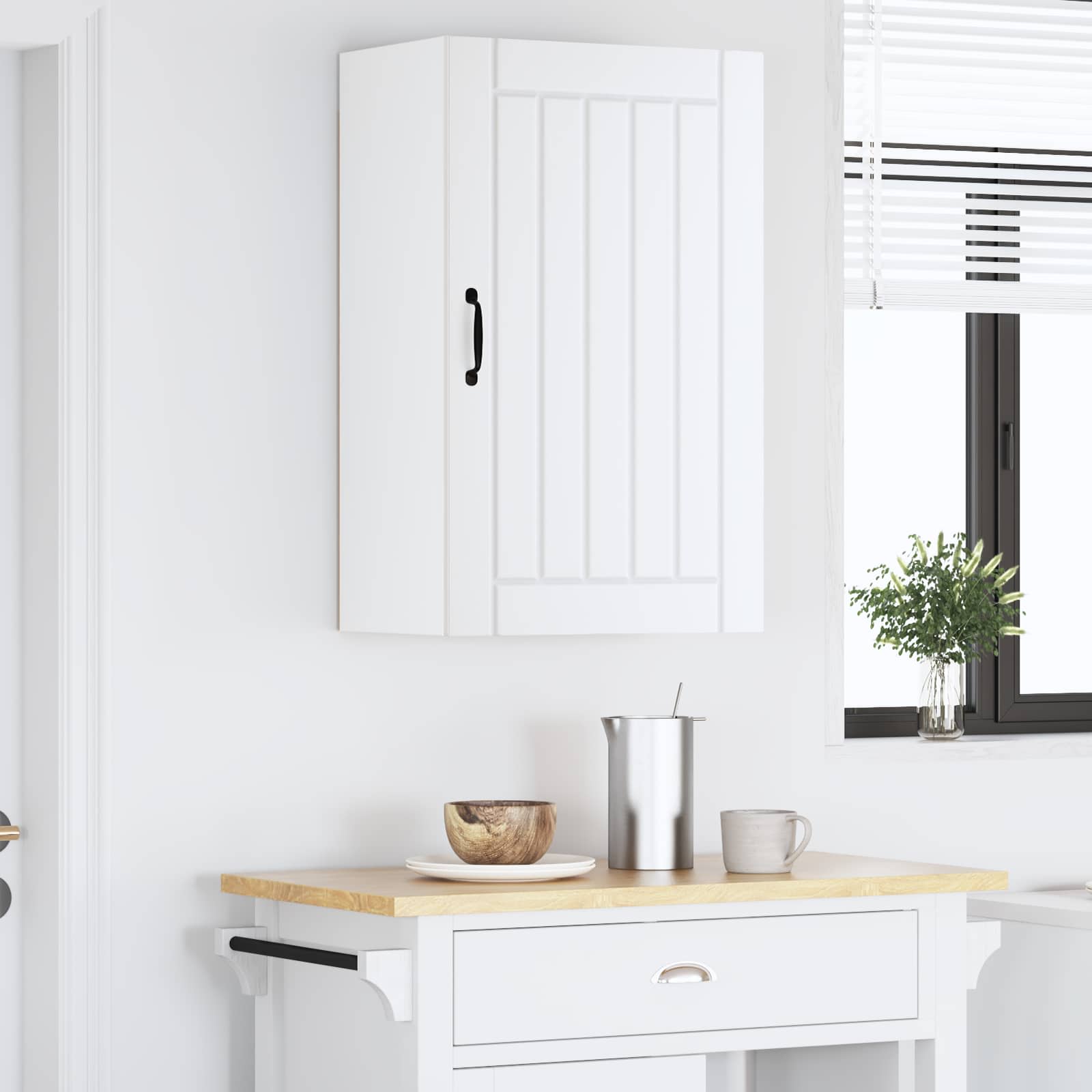 Kitchen Cabinet White 50 x 31 x 80 cm Engineered Wood