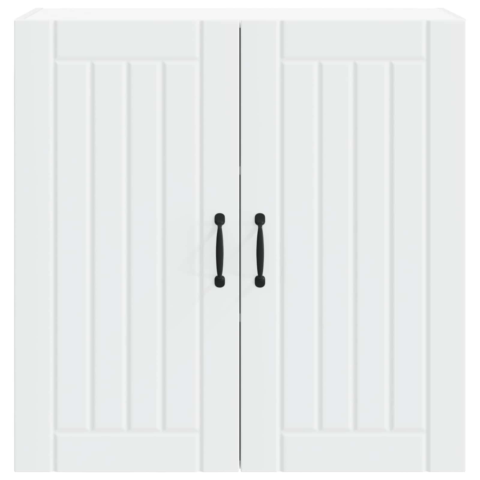Wall Cabinet LUCCA White 80 x 31 x 80 cm Engineered Wood