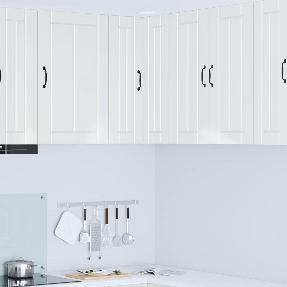 Kitchen Cabinet High Gloss White 57 x 57 x 80 cm