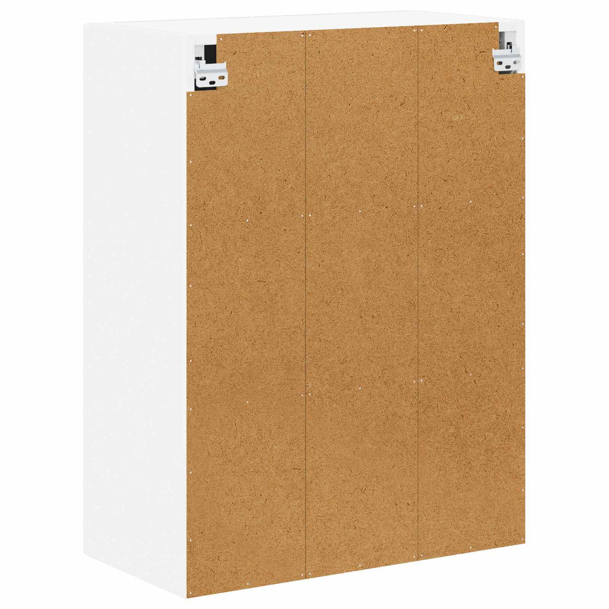 Wall Glass Cabinet LUCCA White 60 x 31 x 80 cm Engineered Wood