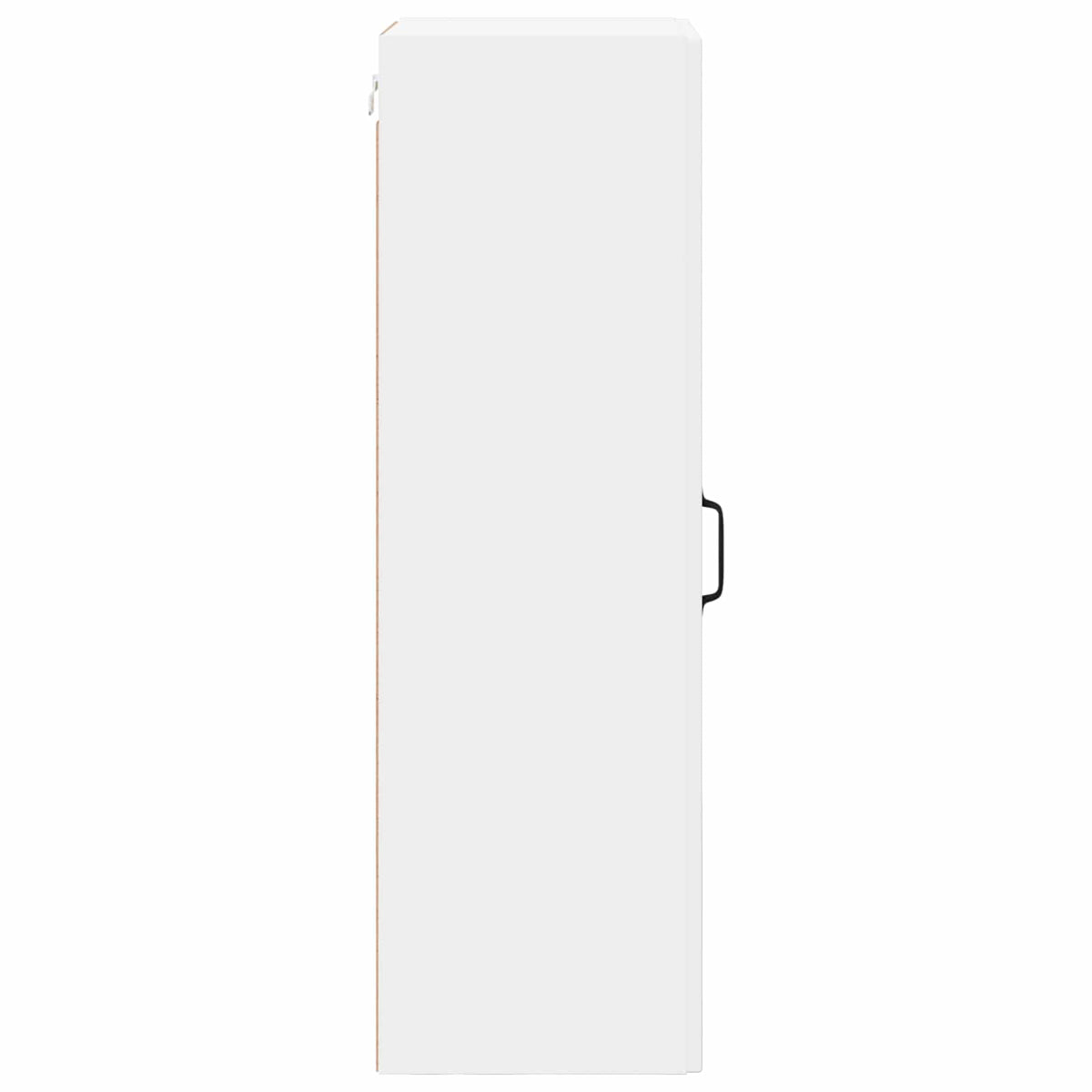 Wall Glass Cabinet LUCCA White 40 x 31 x 100 cm Engineered Wood