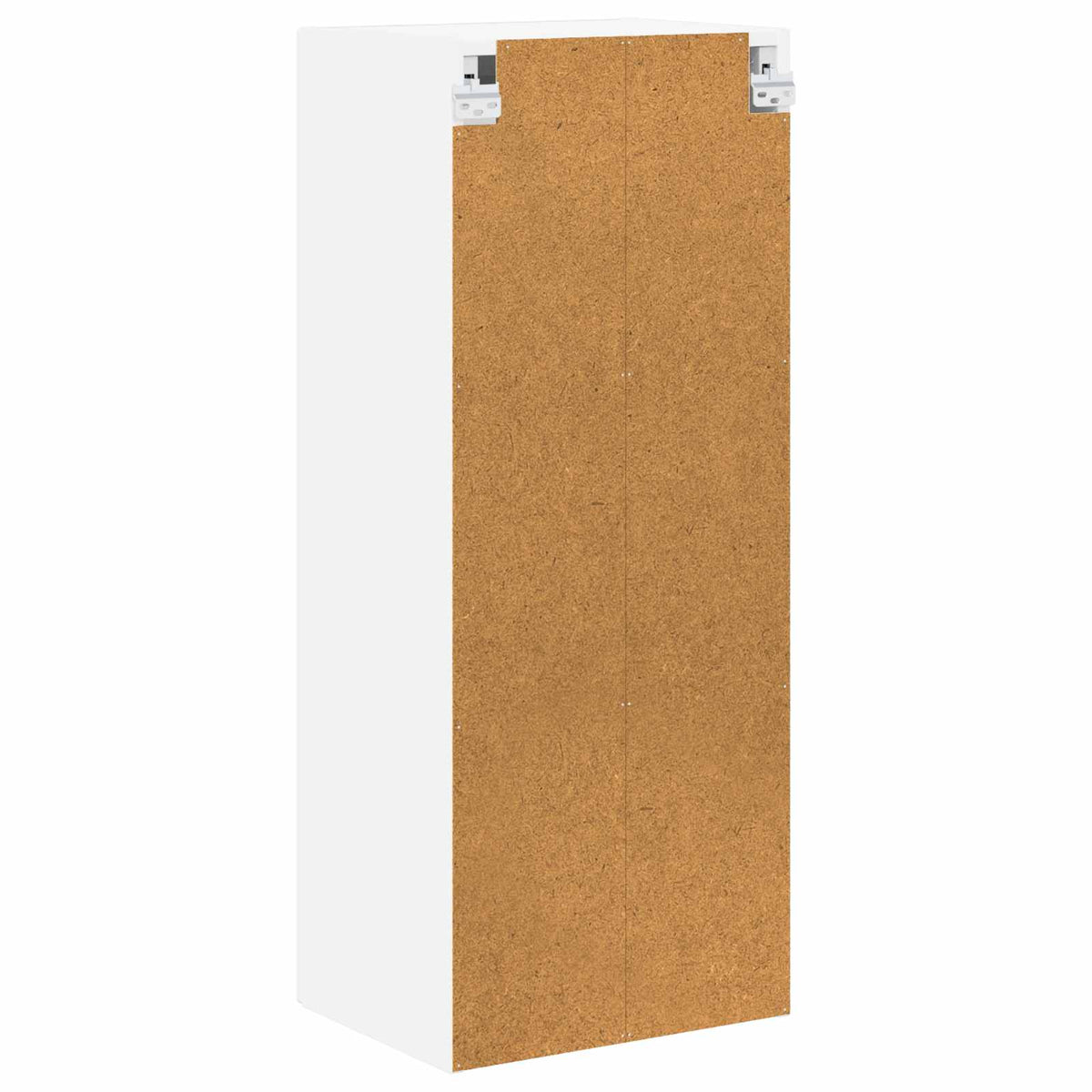 Wall Glass Cabinet LUCCA High Gloss White 40 x 31 x 100 cm