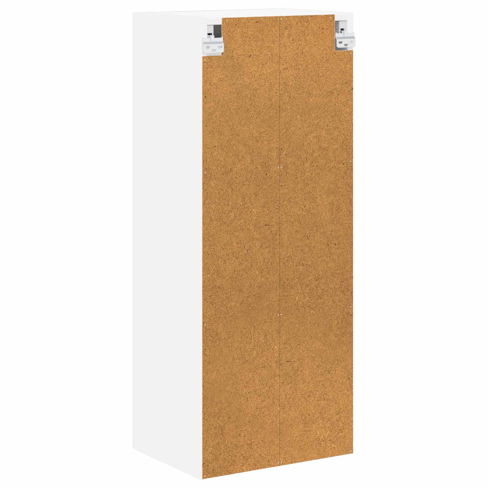 Wall Glass Cabinet LUCCA High Gloss White 40 x 31 x 100 cm