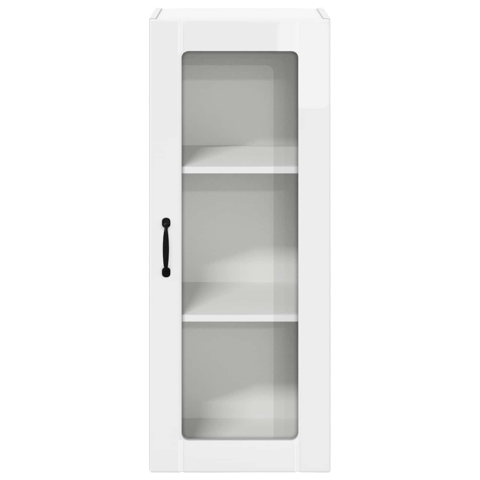 Kitchen Cabinet High Gloss White 40 x 31 x 100 cm