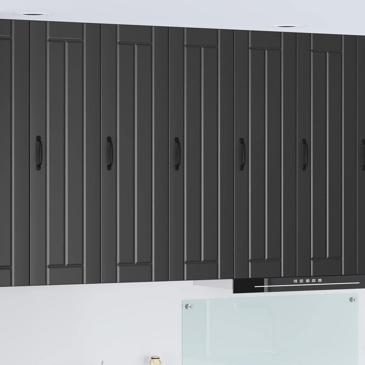 Kitchen Cabinet Black 30 x 31 x 100 cm Engineered Wood
