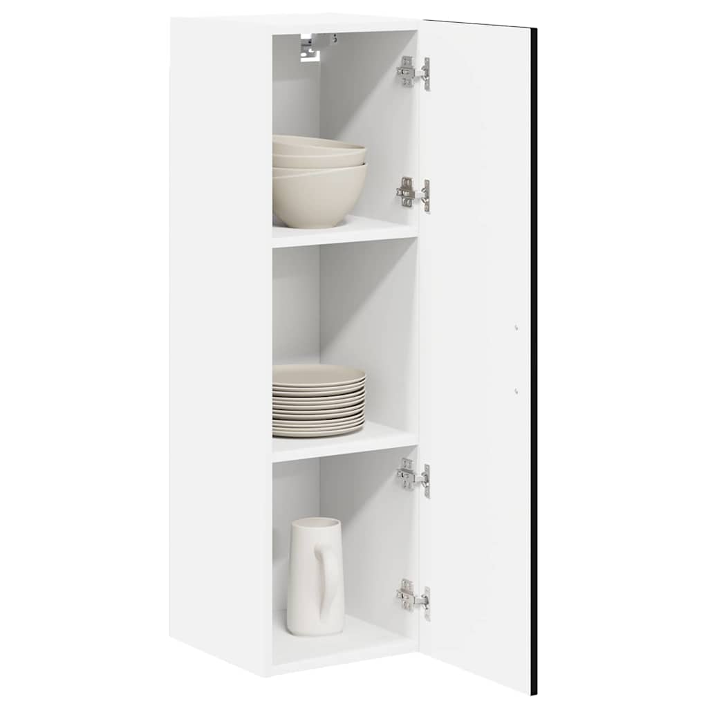 Kitchen Cabinet Black 30 x 31 x 100 cm Engineered Wood