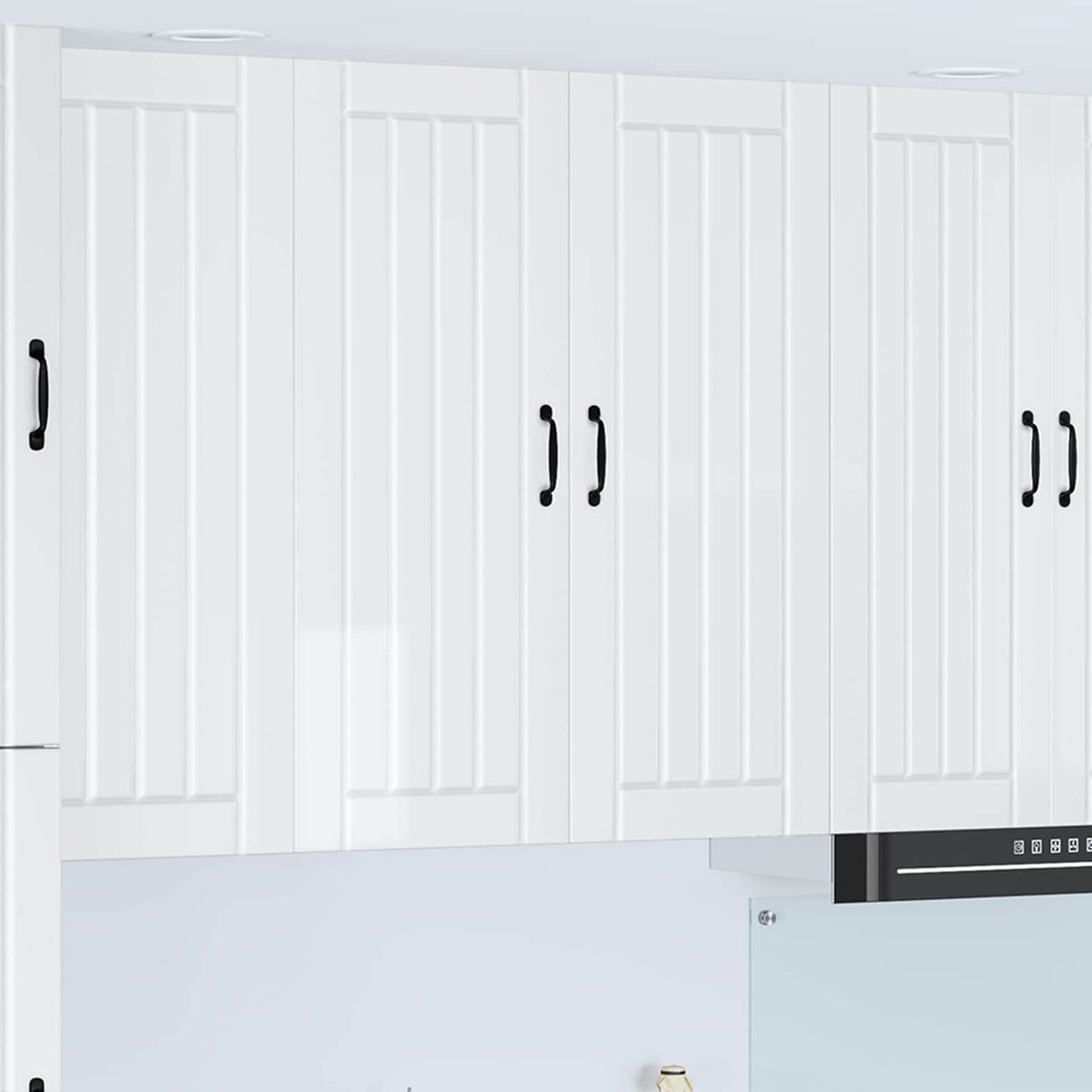 Kitchen Cabinet High Gloss White 80 x 31 x 100 cm