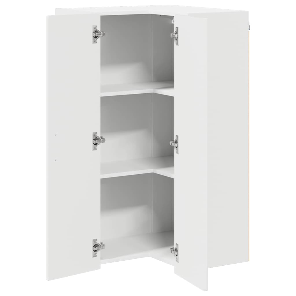 Kitchen Cabinet High Gloss White 57 x 57 x 100 cm