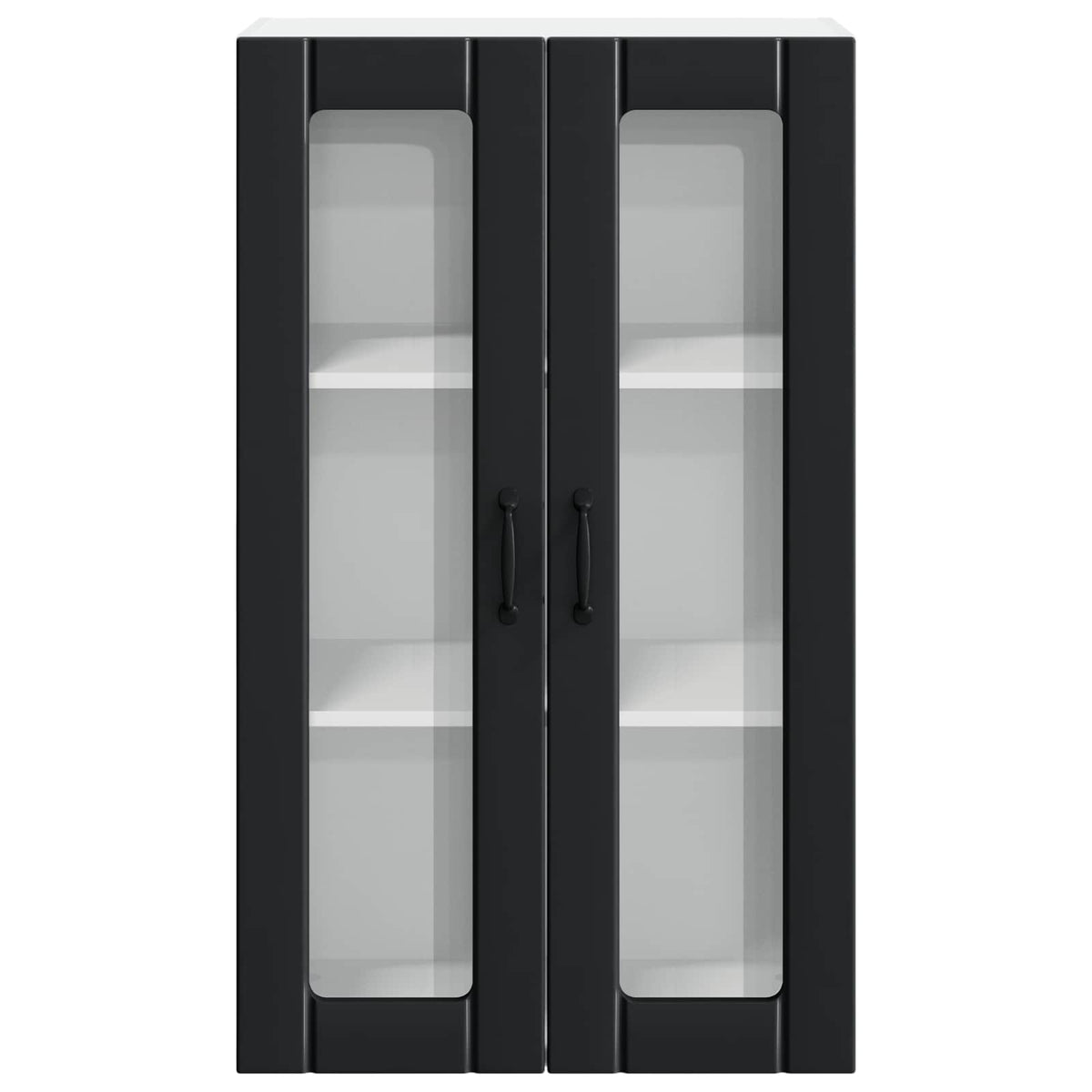 Kitchen Wall Cabinet Black 60 x 31 x 100 cm Engineered Wood