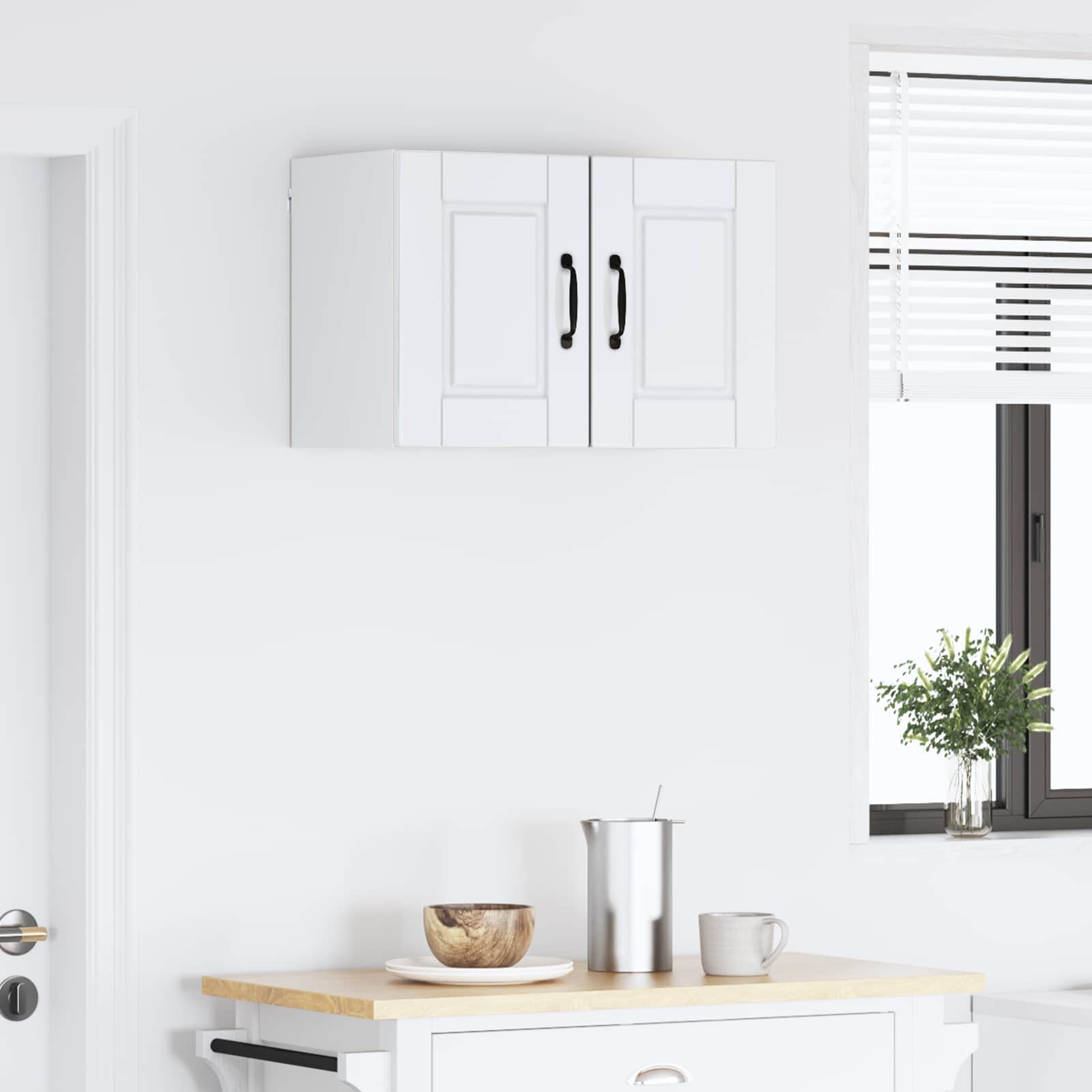 Kitchen Cabinet 2 pcs High Gloss White 30 x 31 x 40 cm