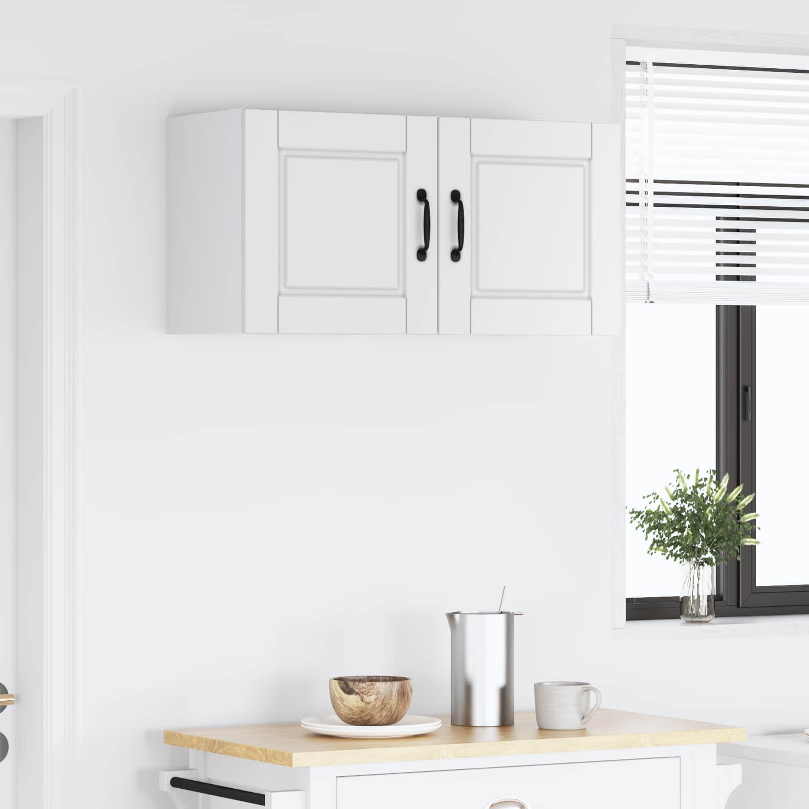 Kitchen Cabinet 2 pcs White 40 x 31 x 40 cm Engineered Wood