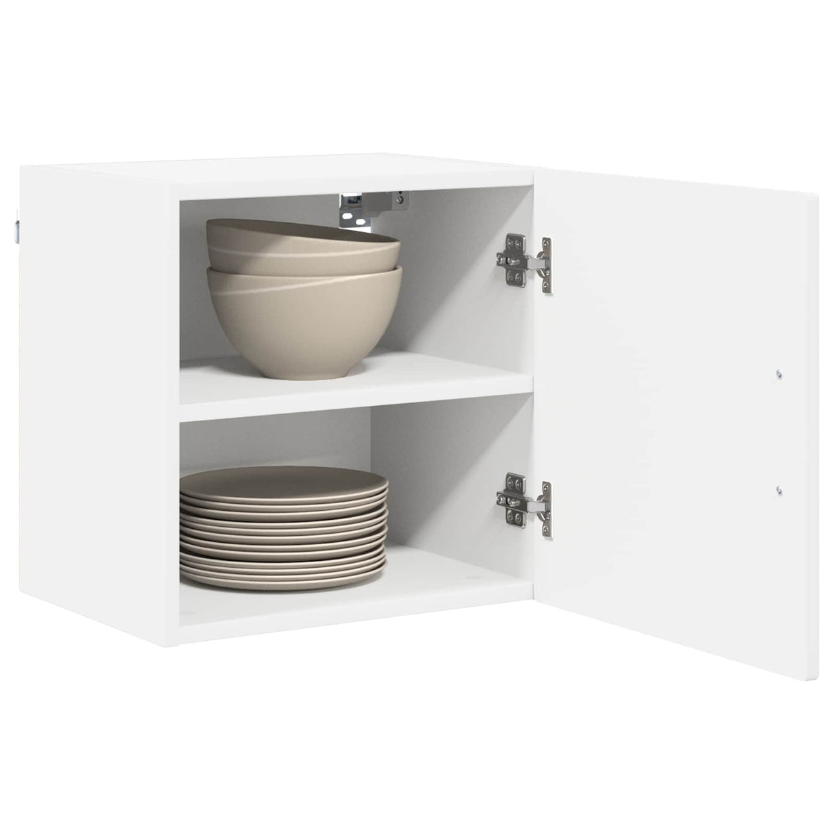 Wall Cabinet PORTO 2 pcs White 40 x 31 x 40 cm Engineered Wood