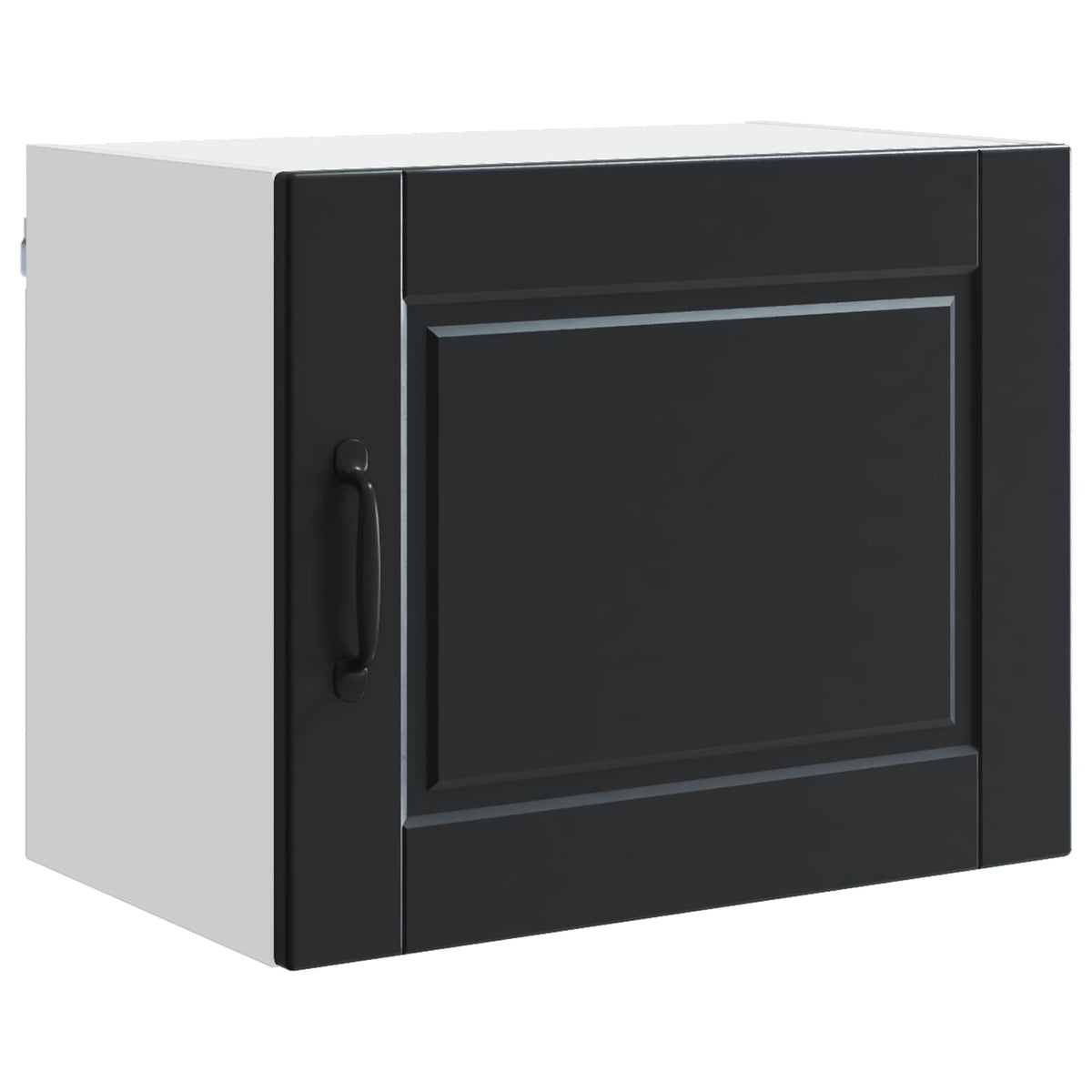 Kitchen Cabinet with Door Black 50 x 31 x 40 cm Engineered Wood